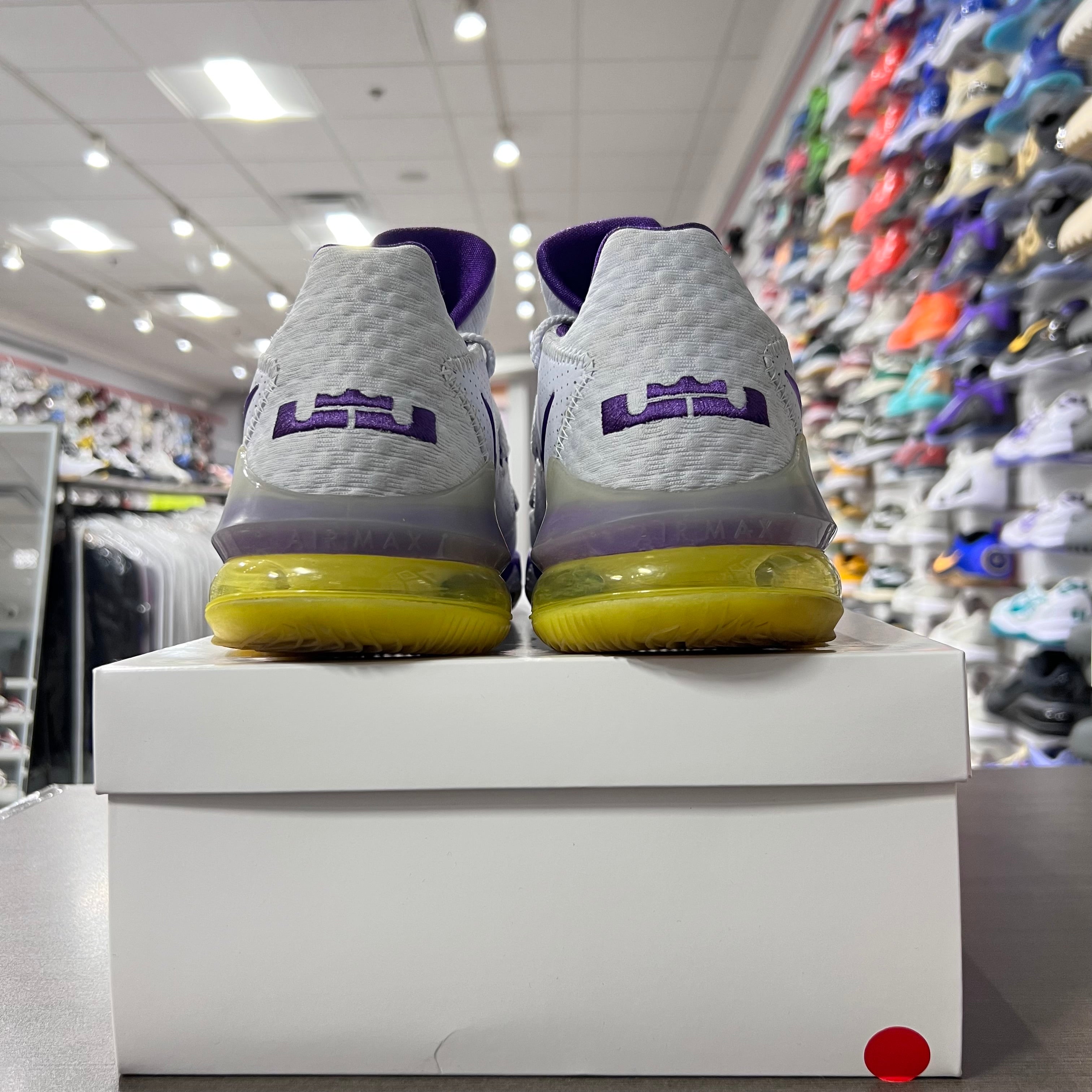 Nike LeBron 17 Low Lakers (Lightly Worn+Replacement Box)