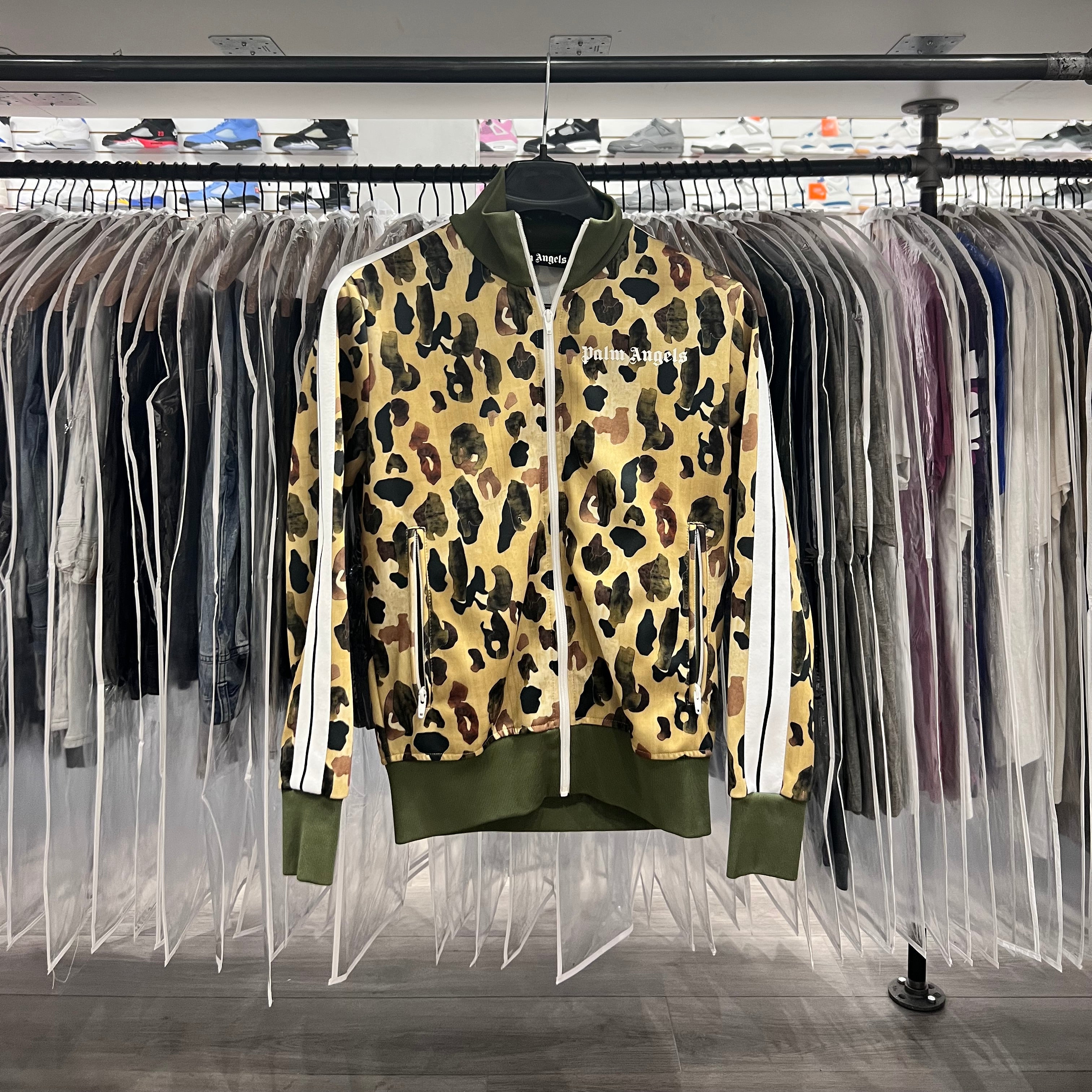 Palm Angels Track Jacket Camo (Lightly Worn)