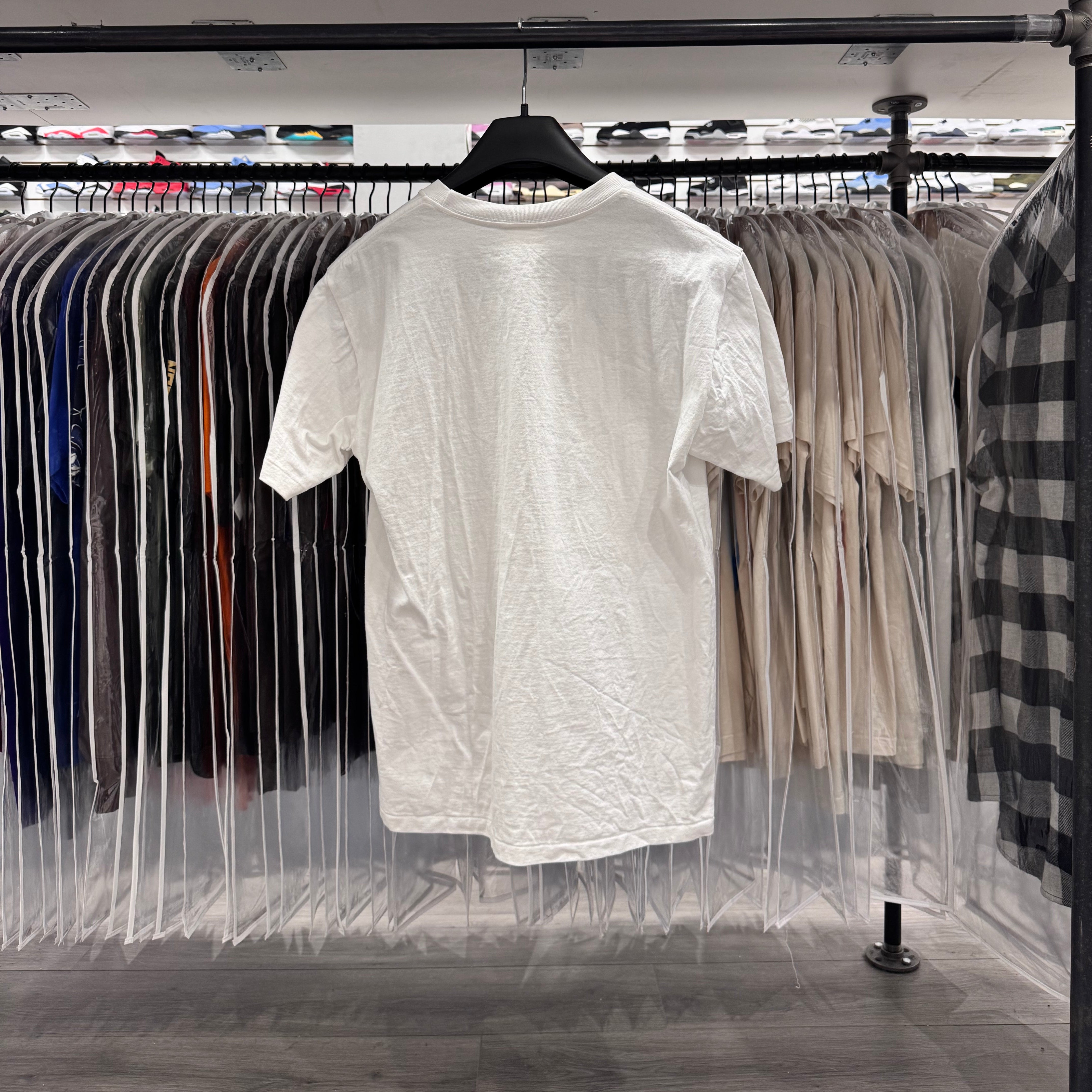 A Bathing Ape Tee White Shark Mouth (Lightly Worn)