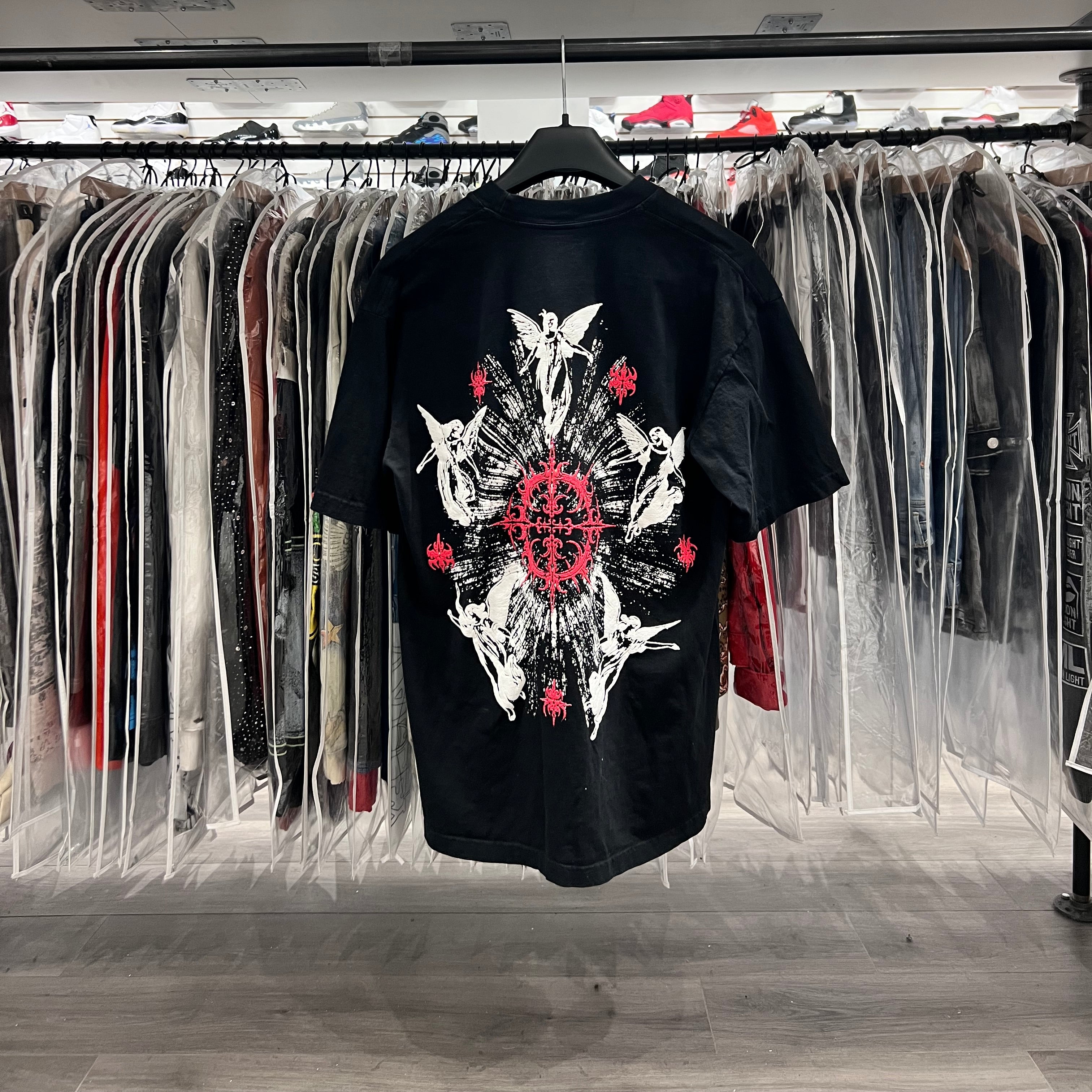 Revenge Dantes Paradise Tee Black (Lightly Worn)
