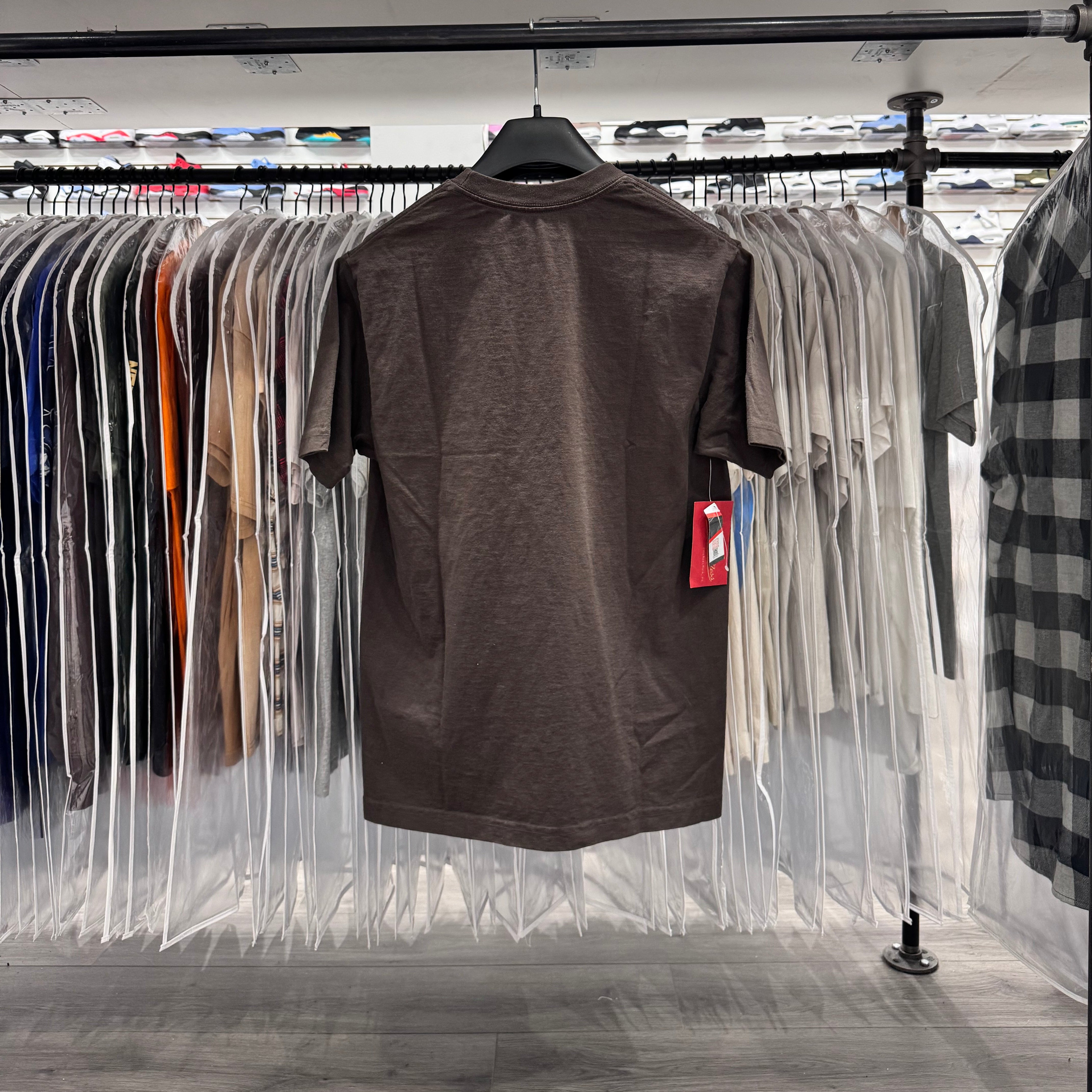 Travis Scott X Mitchell Ness Tee Brown Georgia