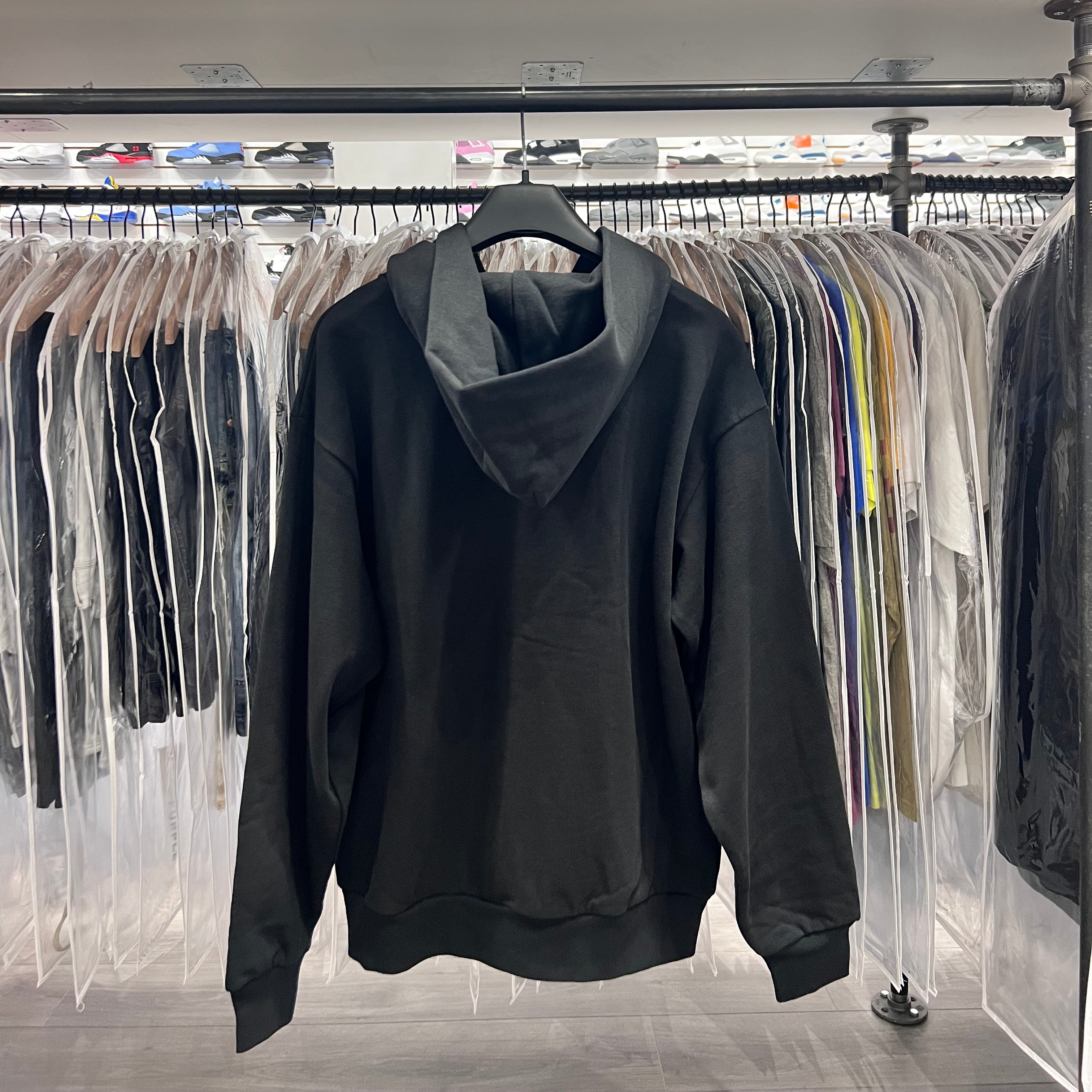 Sp5der OG Web Phantom V2 Black Zip Up Hoodie