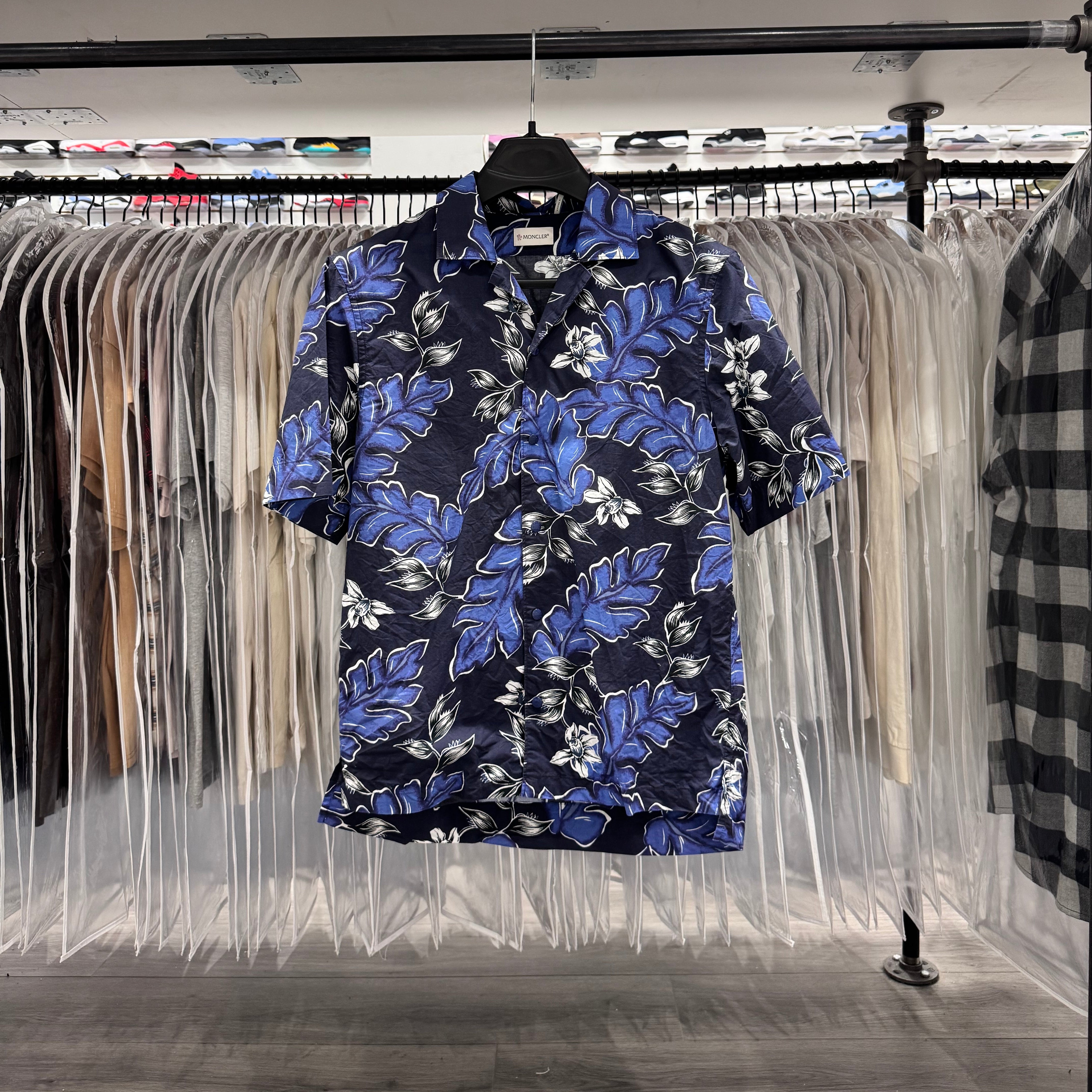 Moncler Floral Button Up (Lightly Worn)