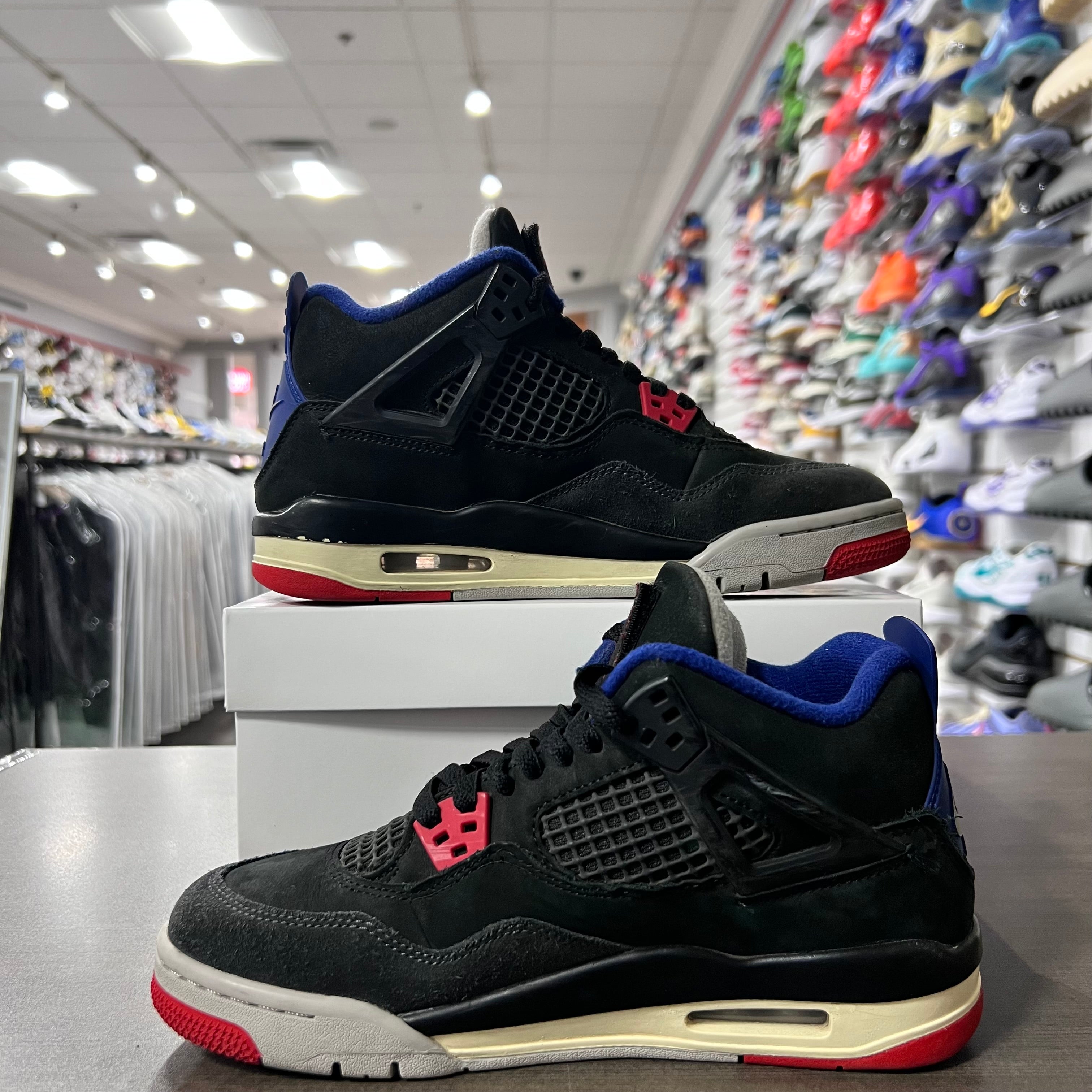 Jordan Retro 4 Gs Rare Air (Lightly Worn+Replacement Box)