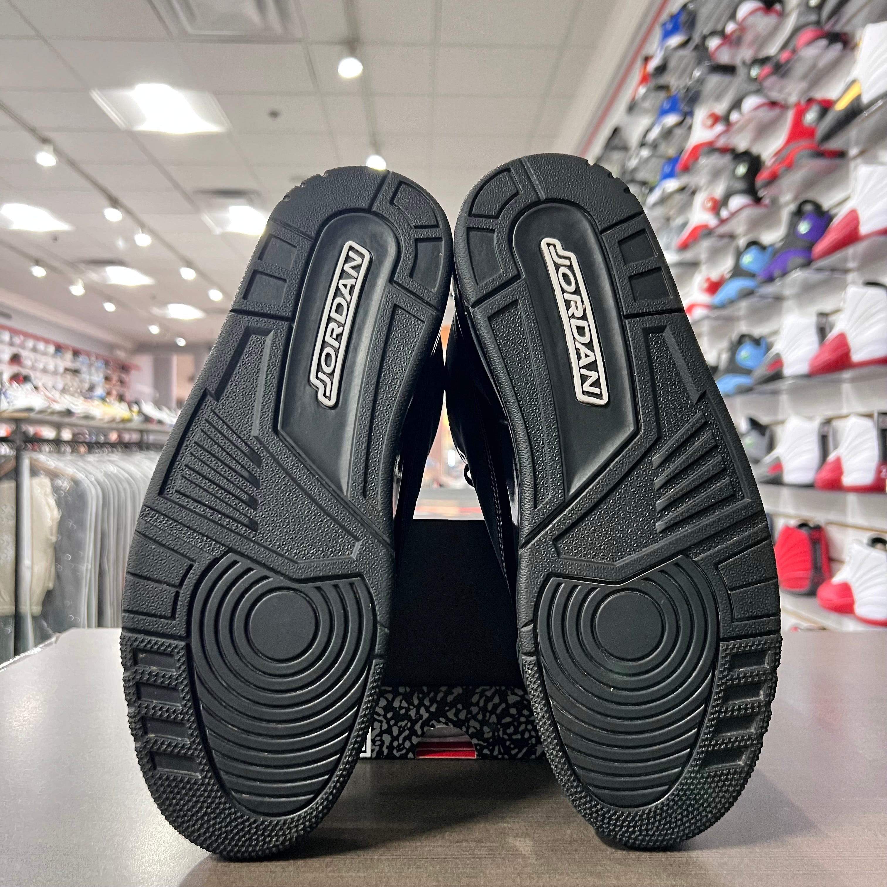 Jordan Retro 3 Mens Black Cat (Lightly Worn)