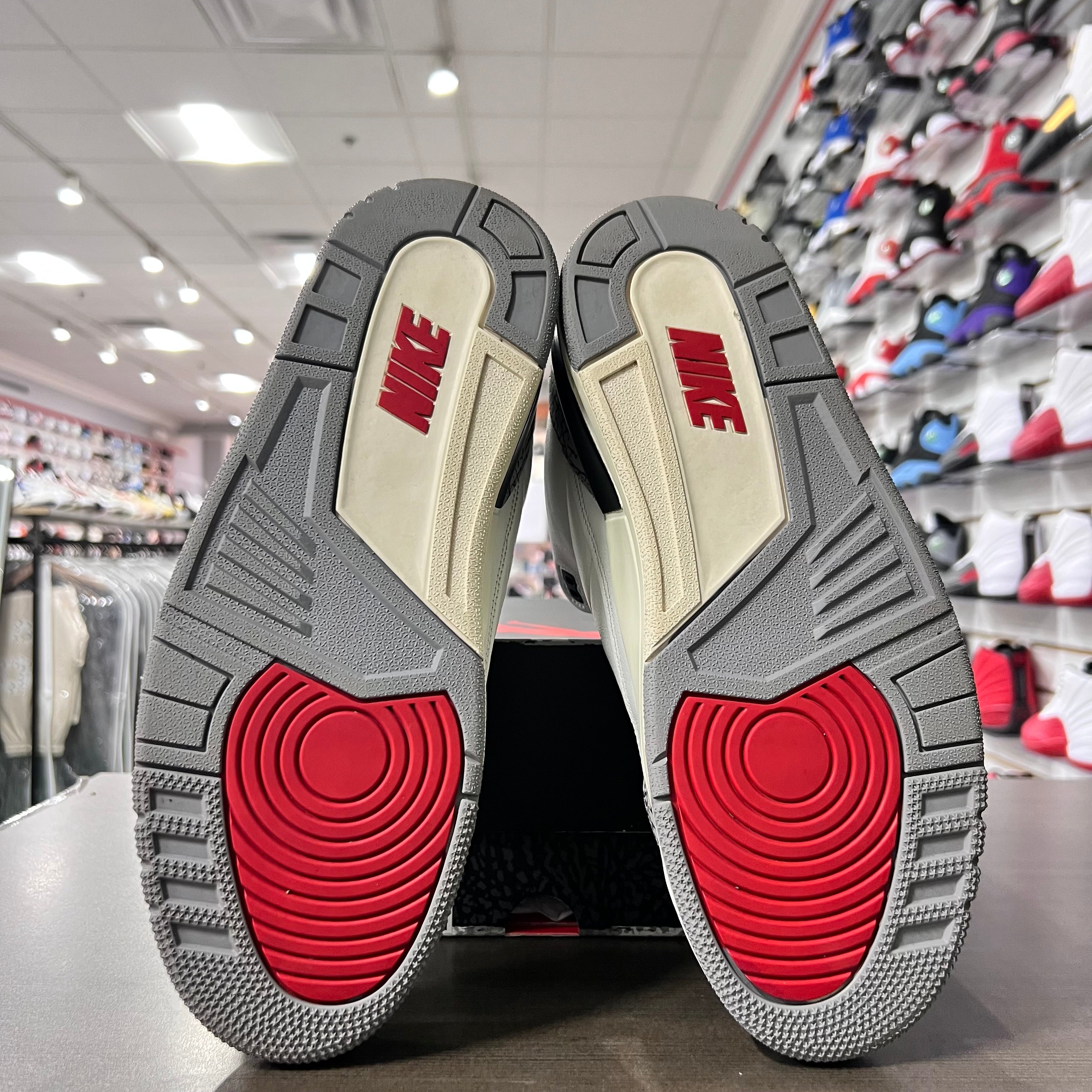 Jordan Retro 3 Mens White Cement Reimagined (Lightly Worn)