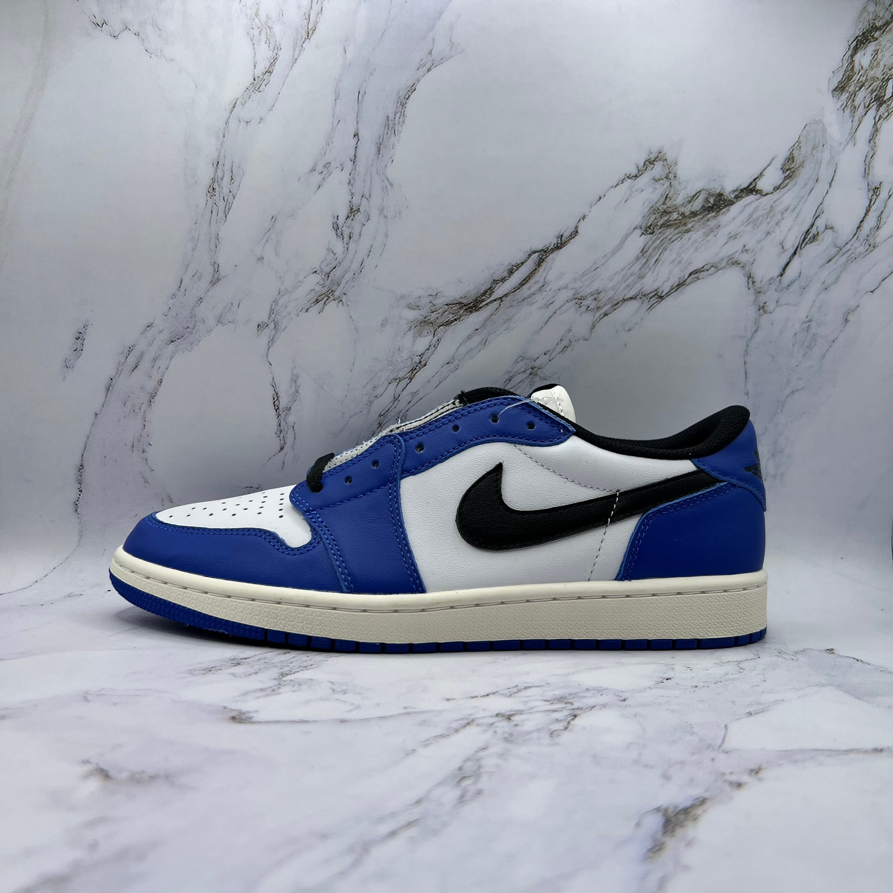 Jordan Retro 1 Low Og Mens Game Royal (Replacement Box)