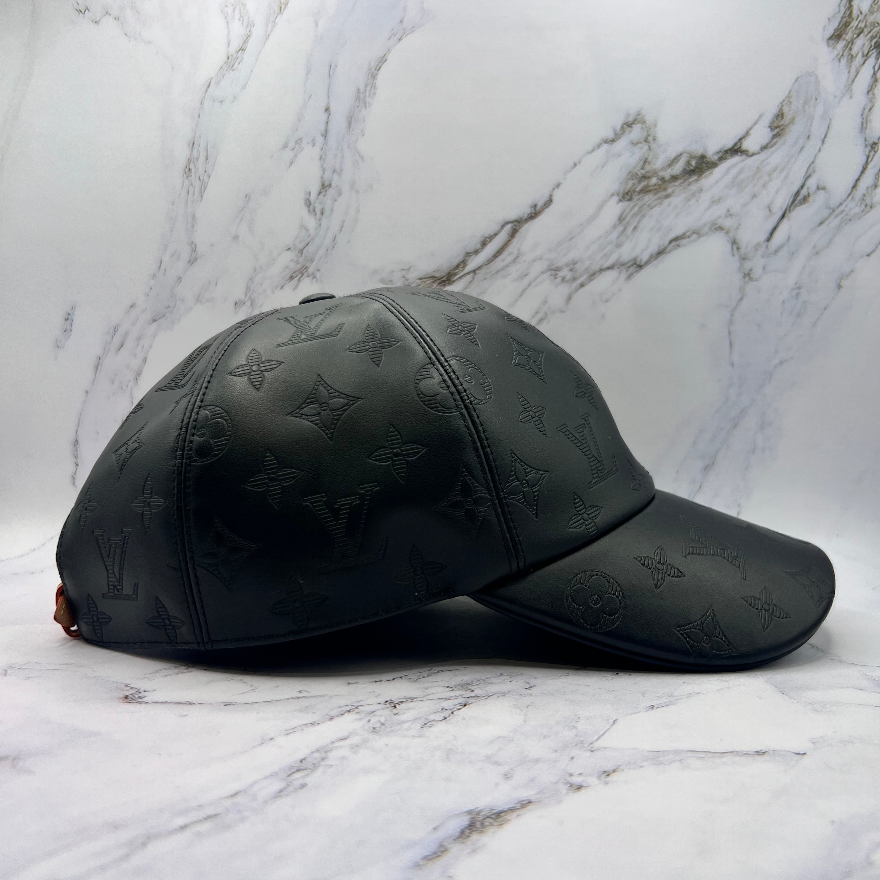 Louis Vuitton Monogram Shadow Cap Black (Lightly Worn)