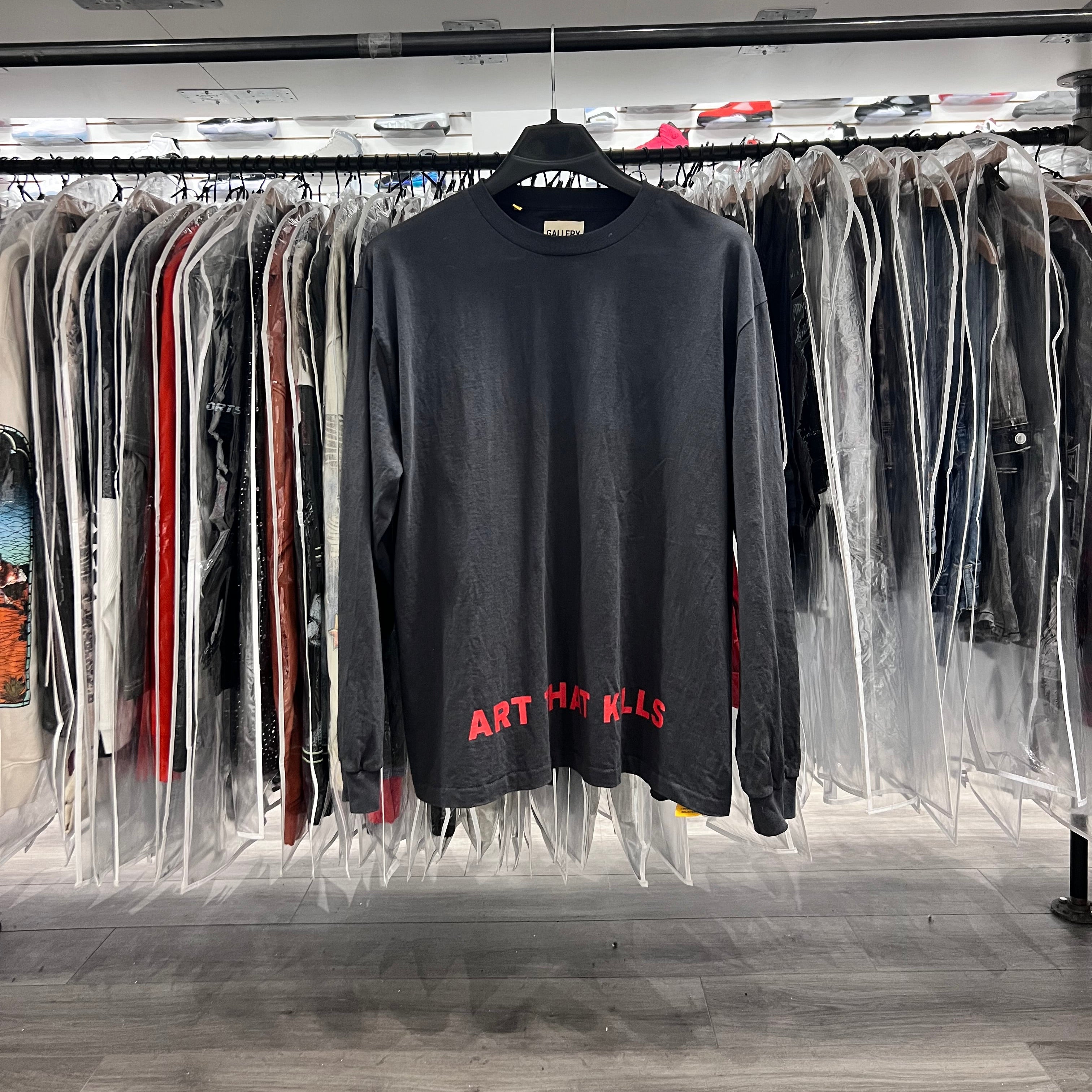 Bottega Desires Ruff Ryder Longsleeve Tee Black (Lightly Worn)