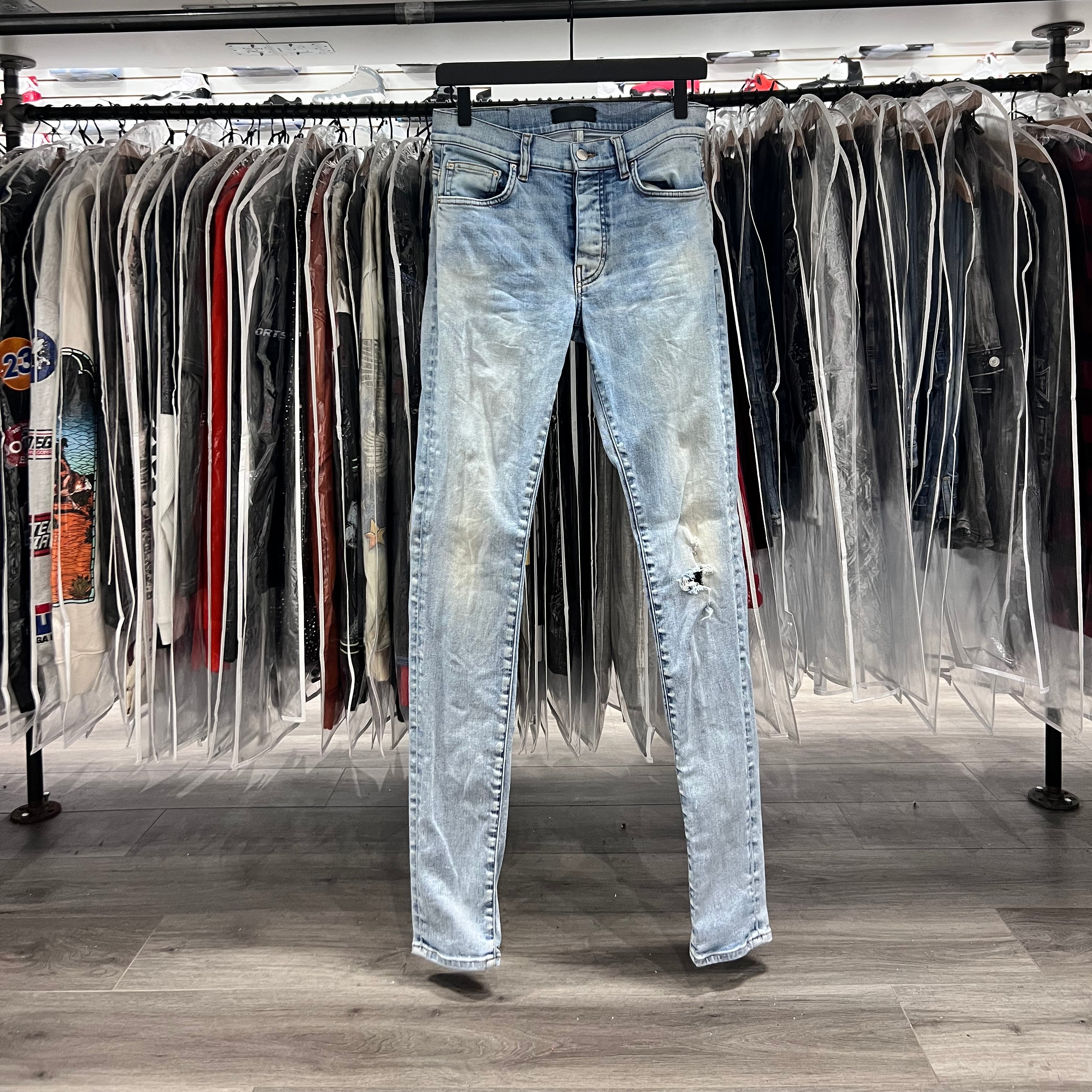 Amiri Multicolor Paisley Jeans (Lightly Worn)