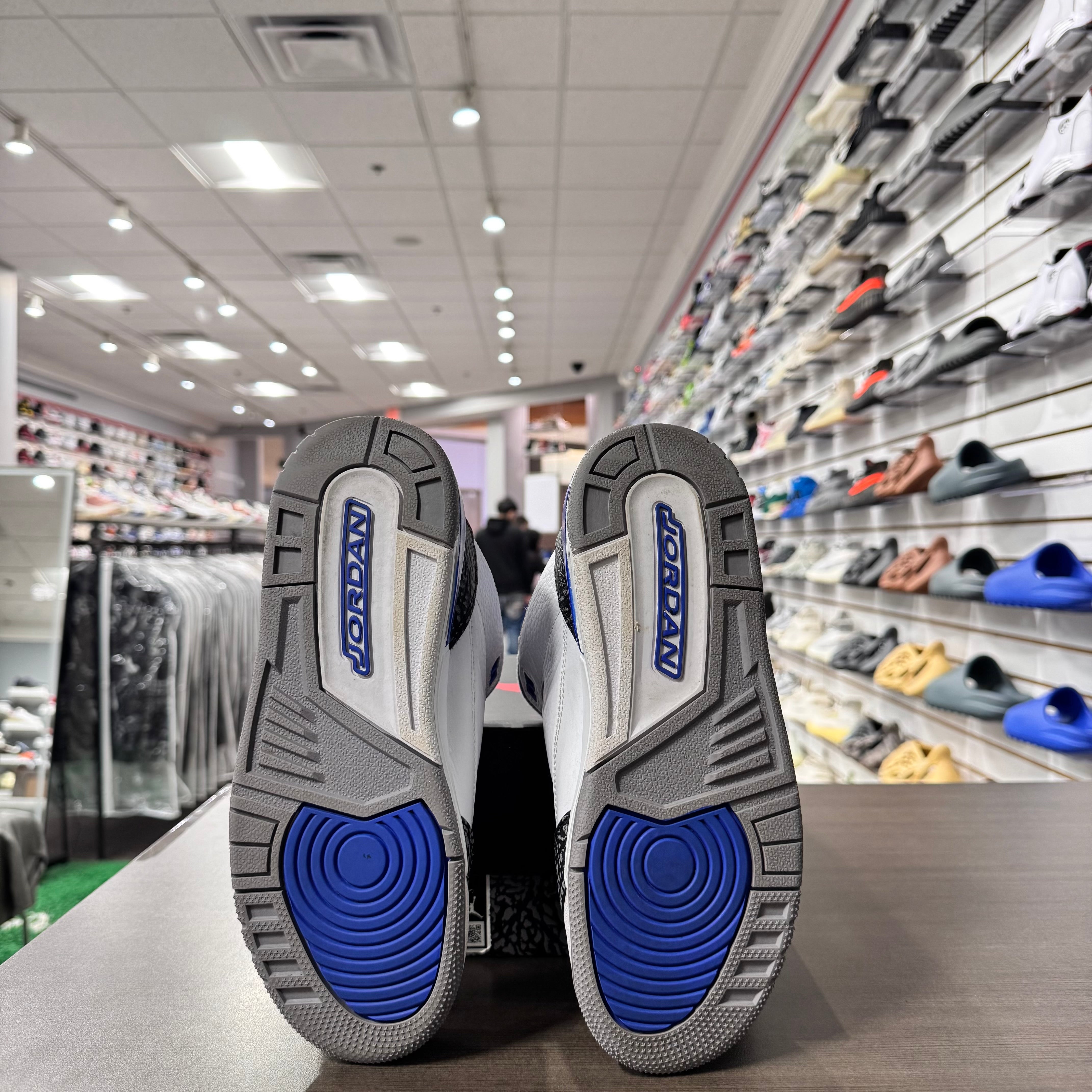 Jordan Retro 3 Gs Racer Blue (Lightly Worn)