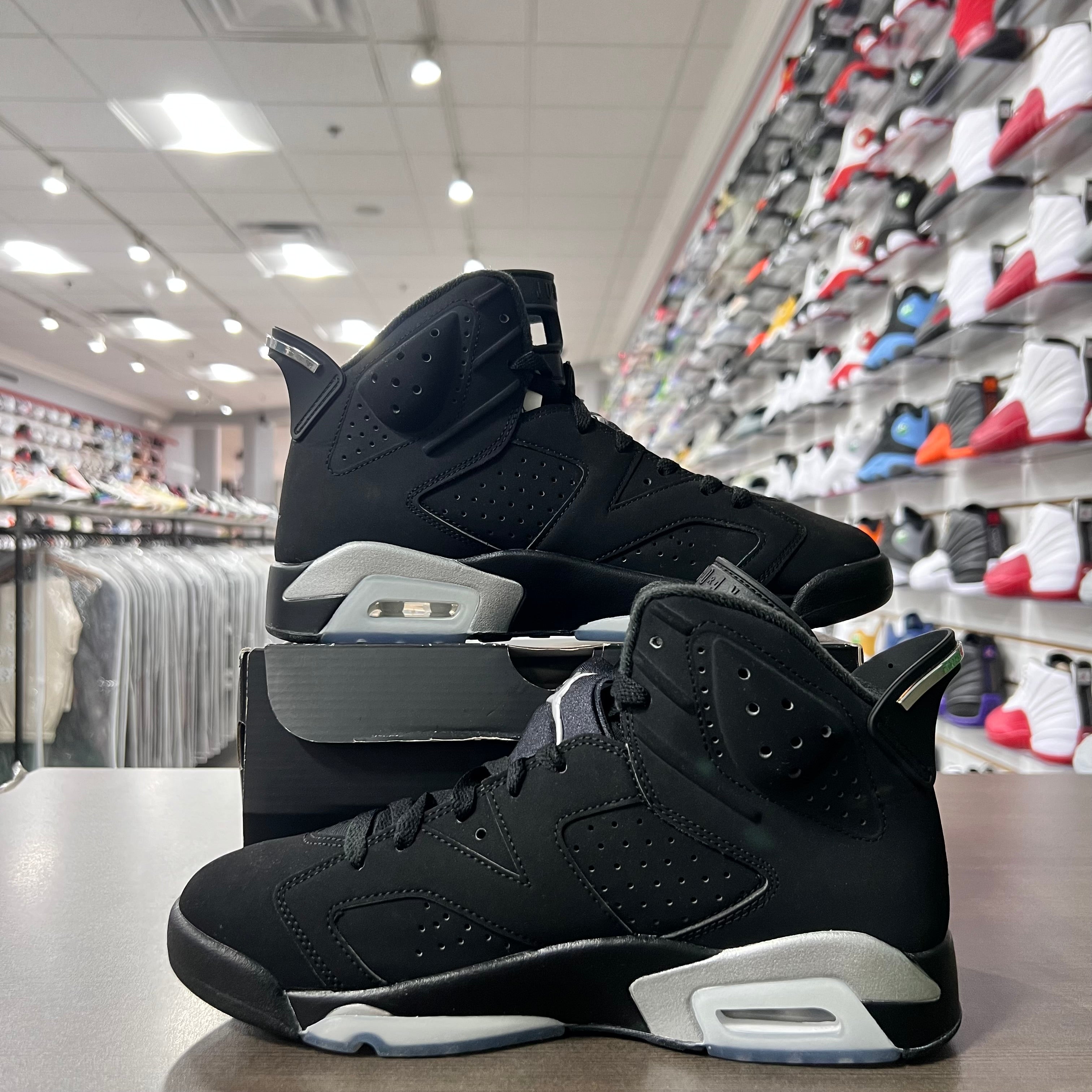 Jordan Retro 6 Mens Chrome (Lightly Worn)