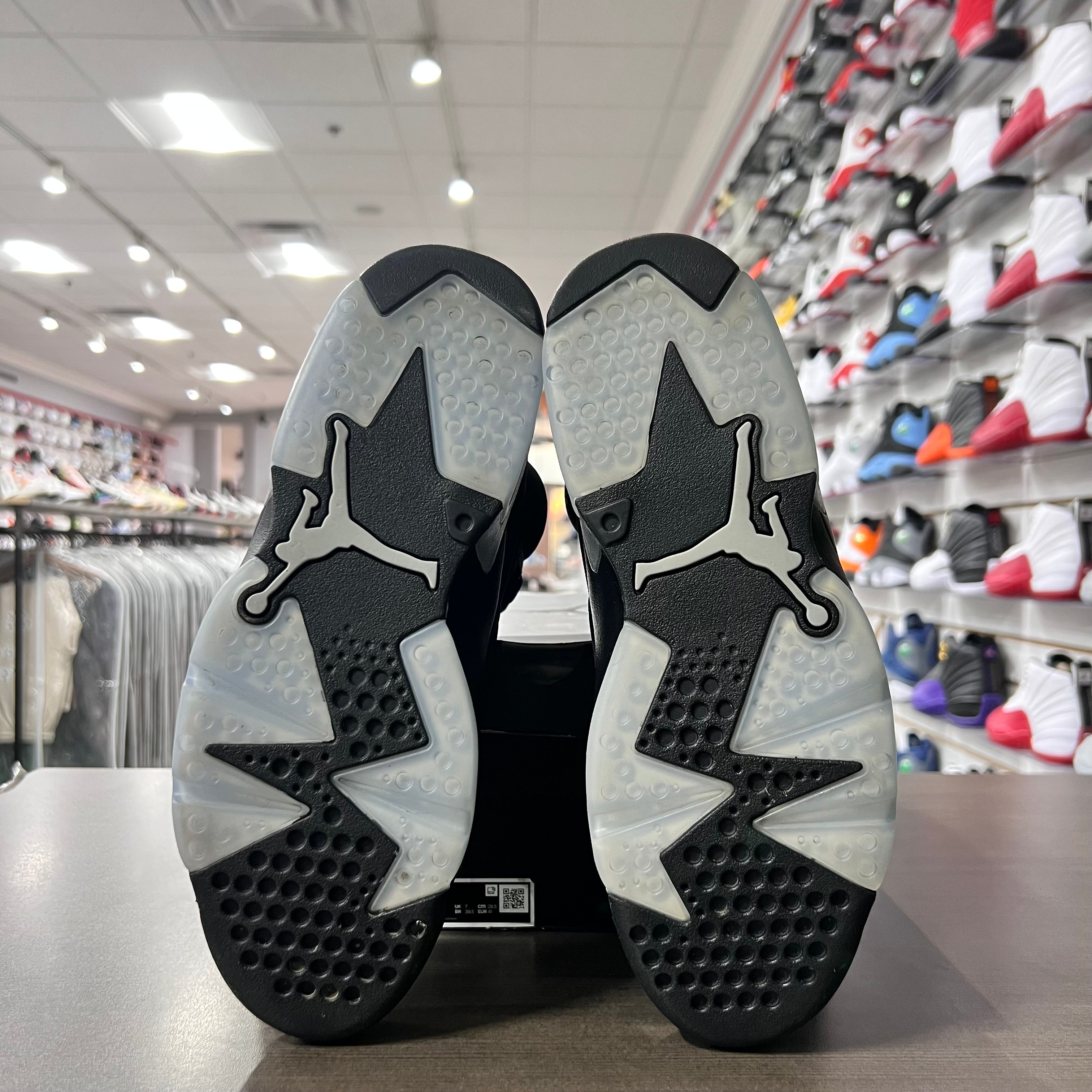 Jordan Retro 6 Mens Chrome (Lightly Worn)