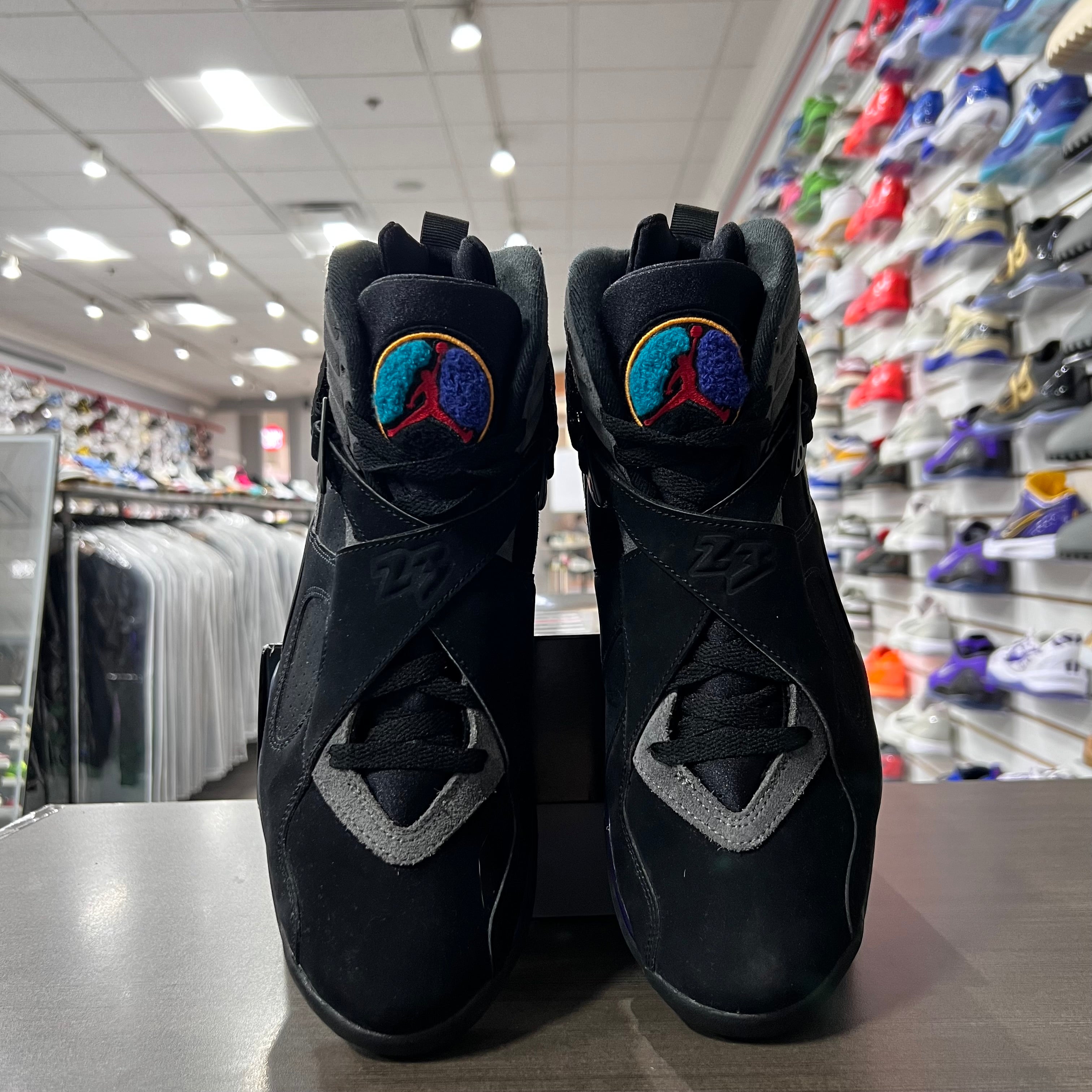 Jordan Retro 8 Men's Aqua (Lightly Worn)