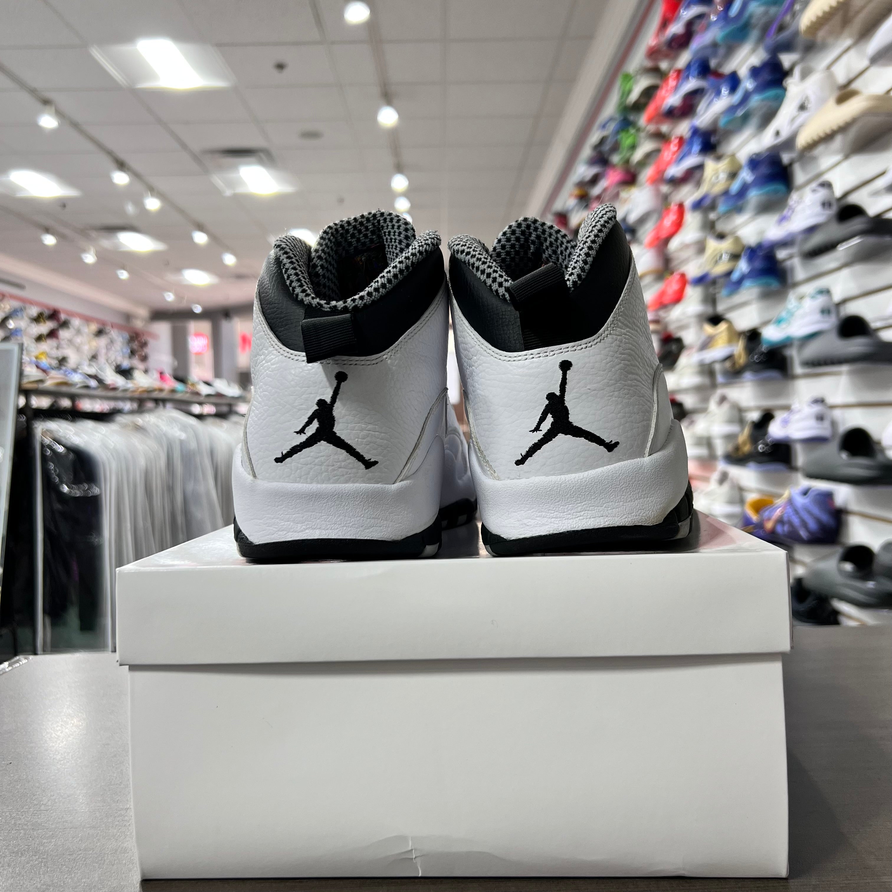 Jordan Retro 10 Mens Steel (2013)(Lightly worn+Replacement Box)