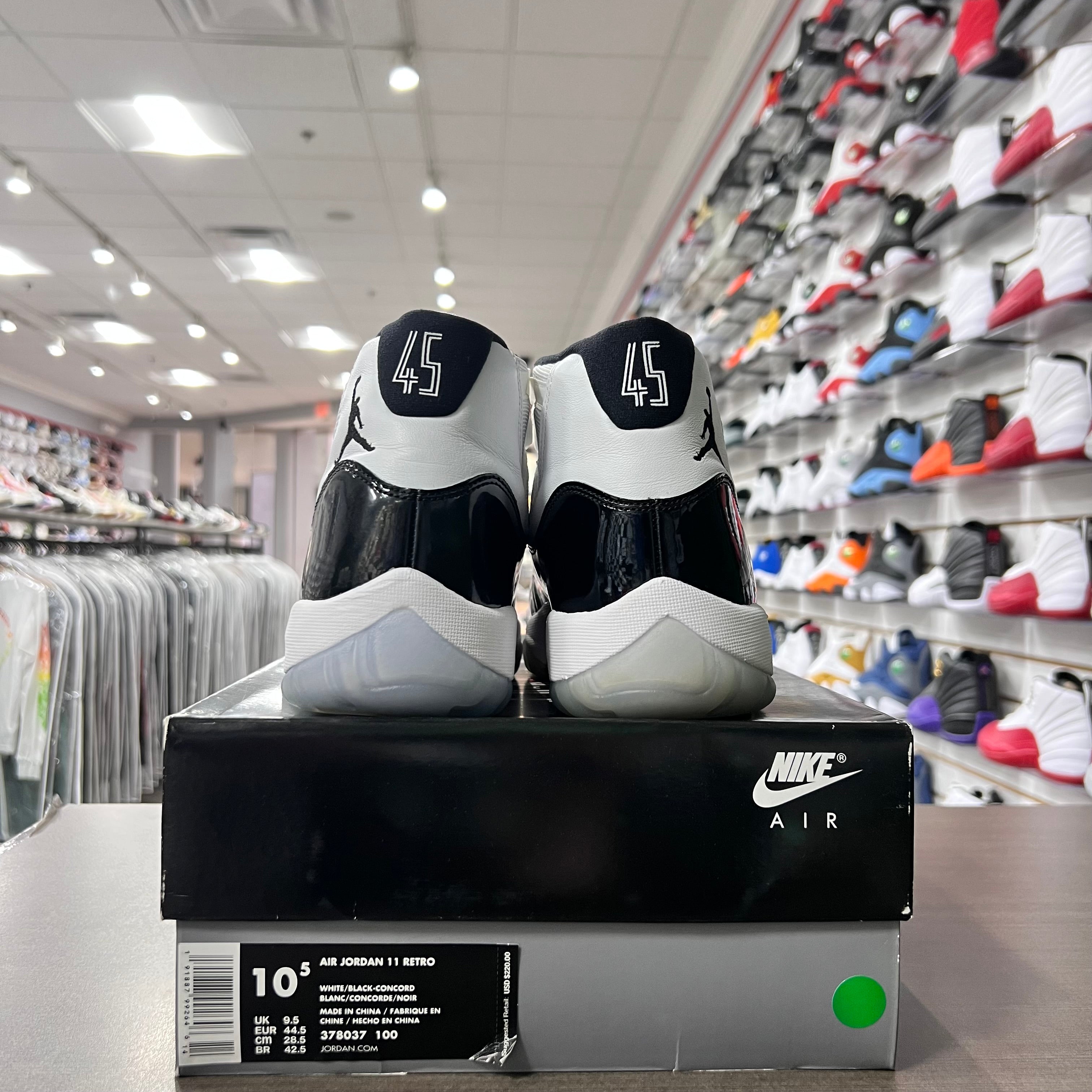 Jordan Retro 11 Mens Concord (Lightly Worn)