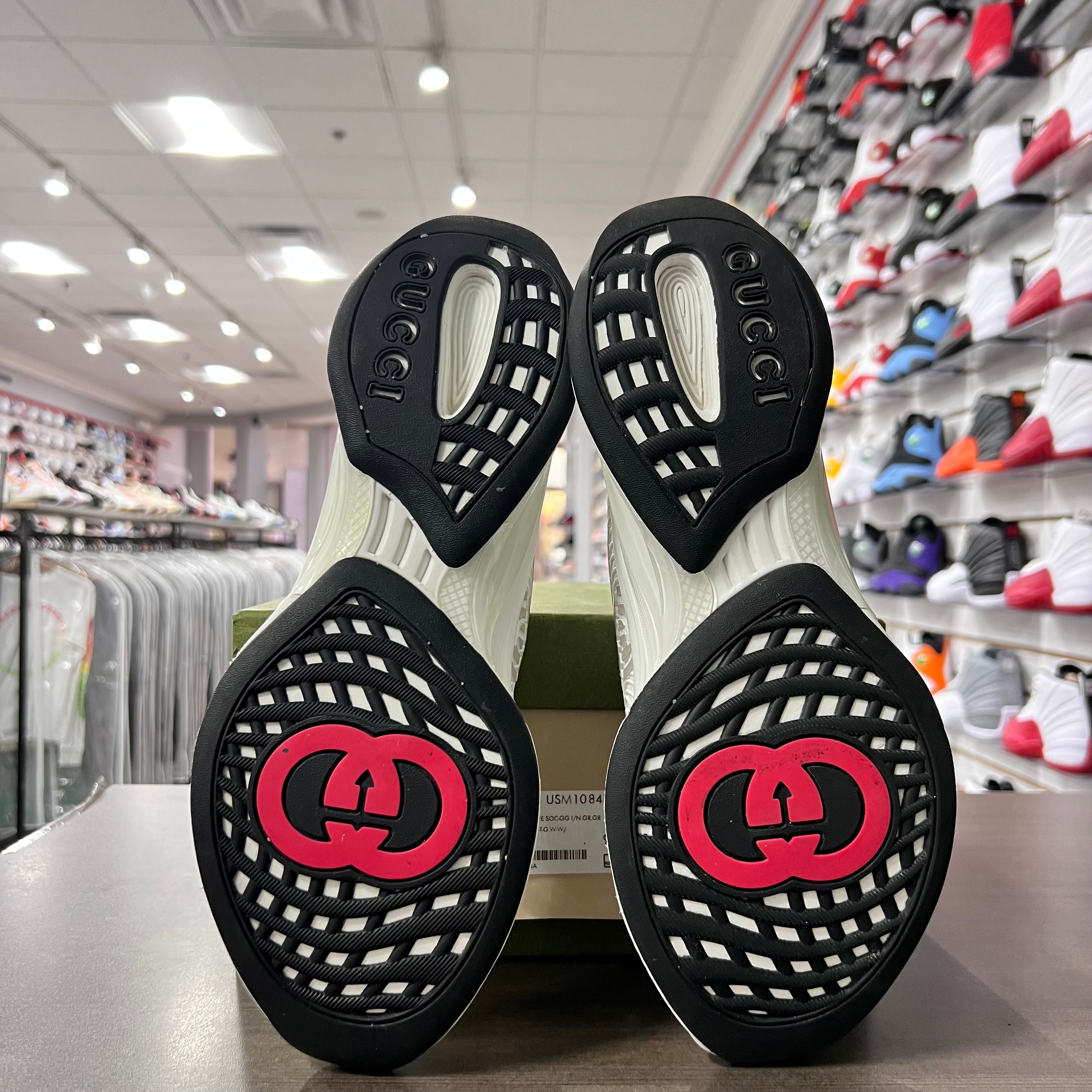 Gucci Trainers Mens White (Lightly Worn)