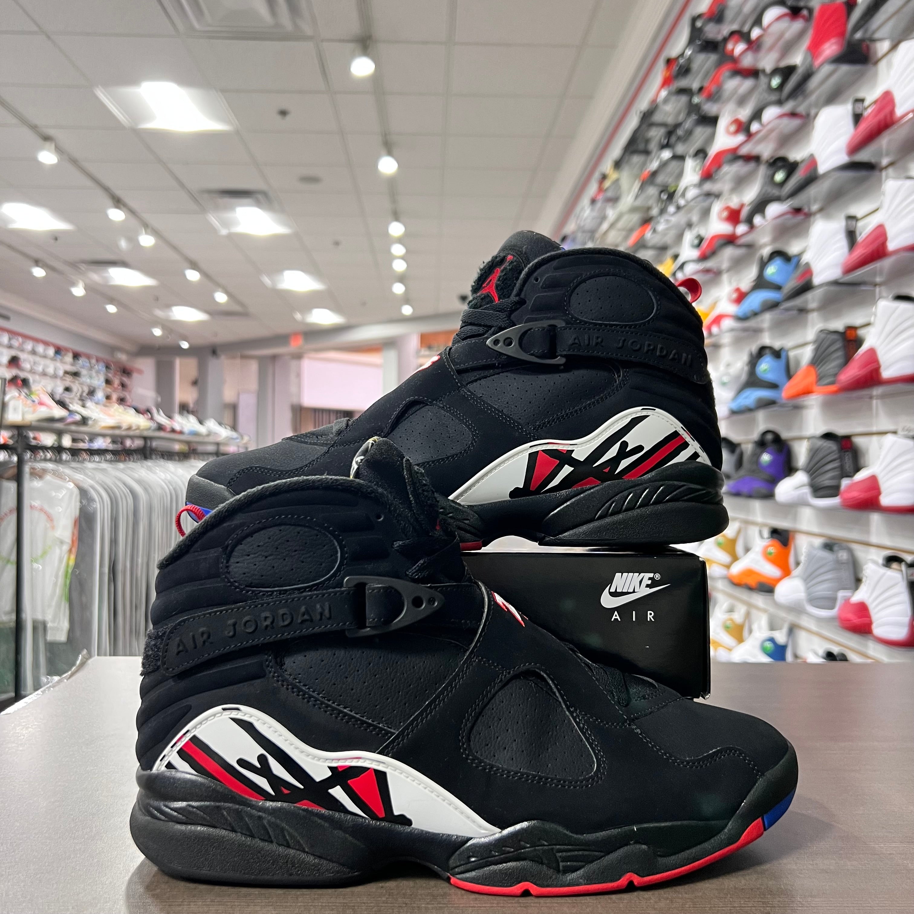 Jordan Retro 8 Mens Playoffs (Lightly Worn)