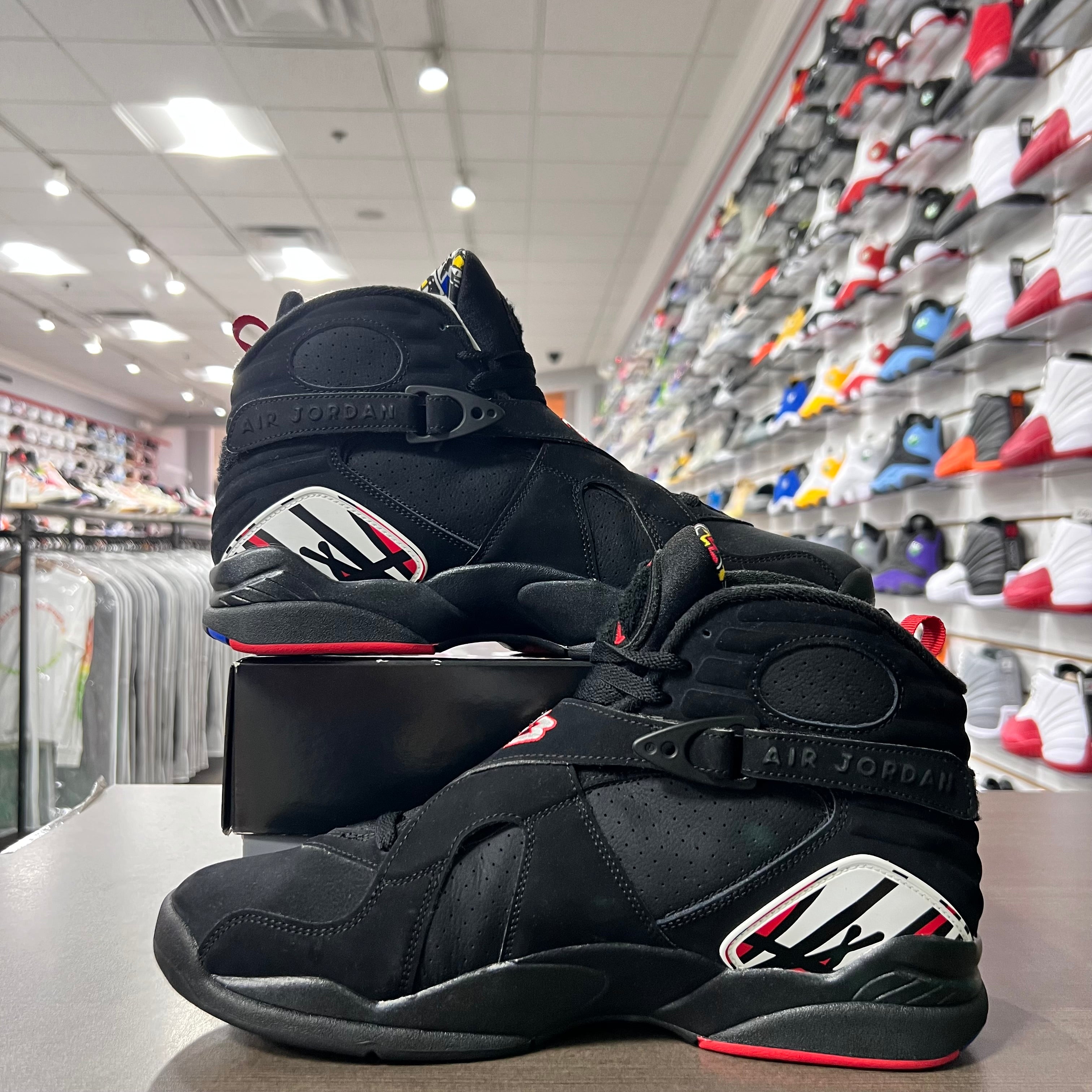 Jordan Retro 8 Mens Playoffs (Lightly Worn)