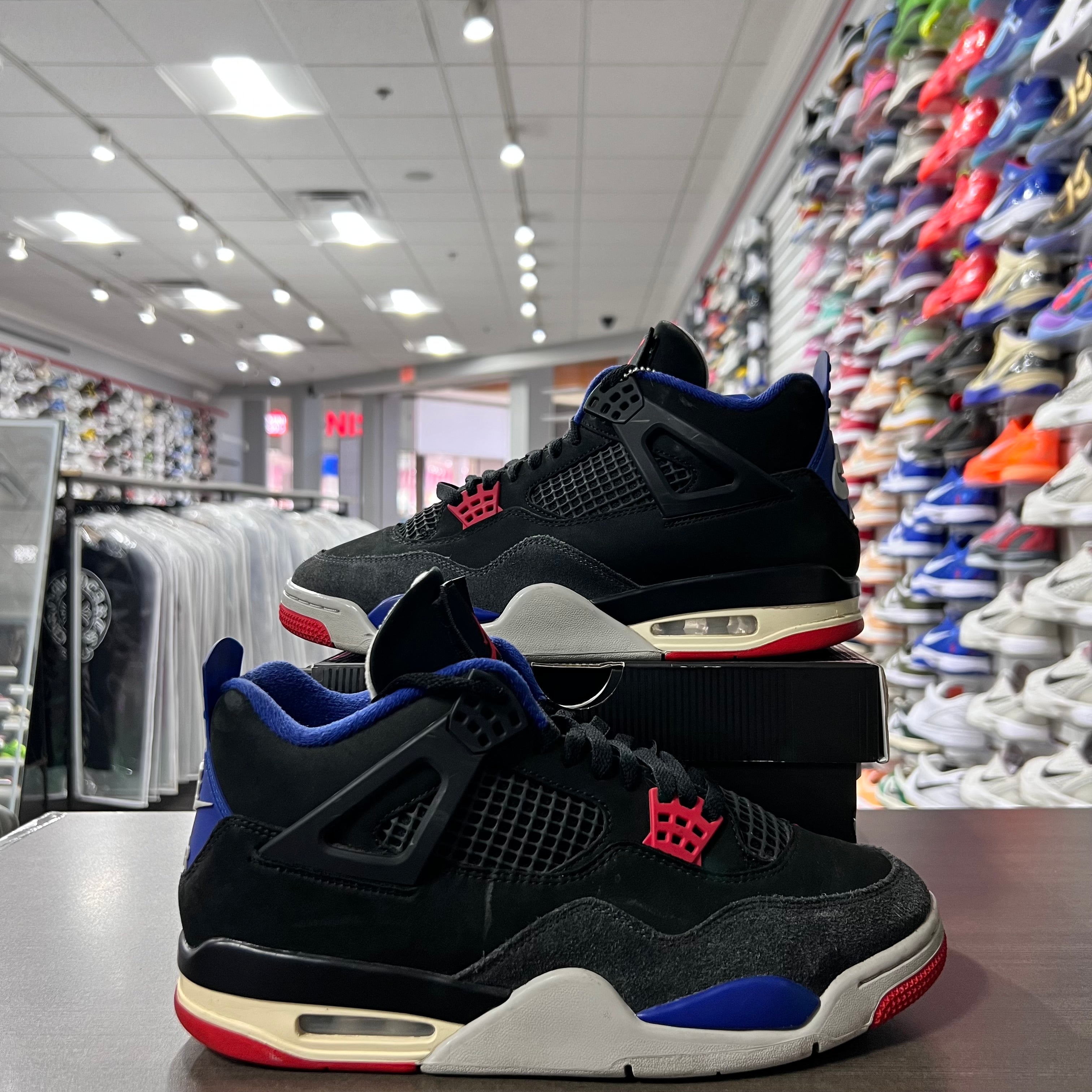 Jordan Retro 4 Mens Rare Air Gold Lettering (Lightly Worn)