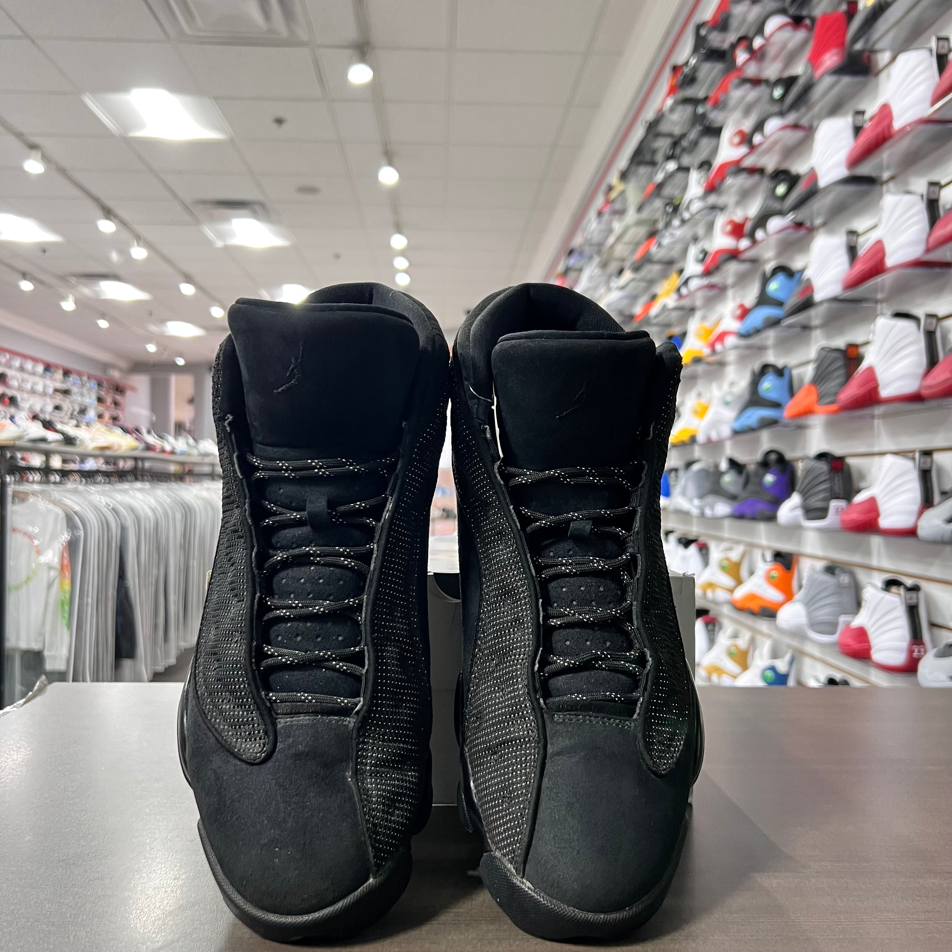 Jordan Retro 13 Mens Black Cat (Lightly Worn + Replacement Box)