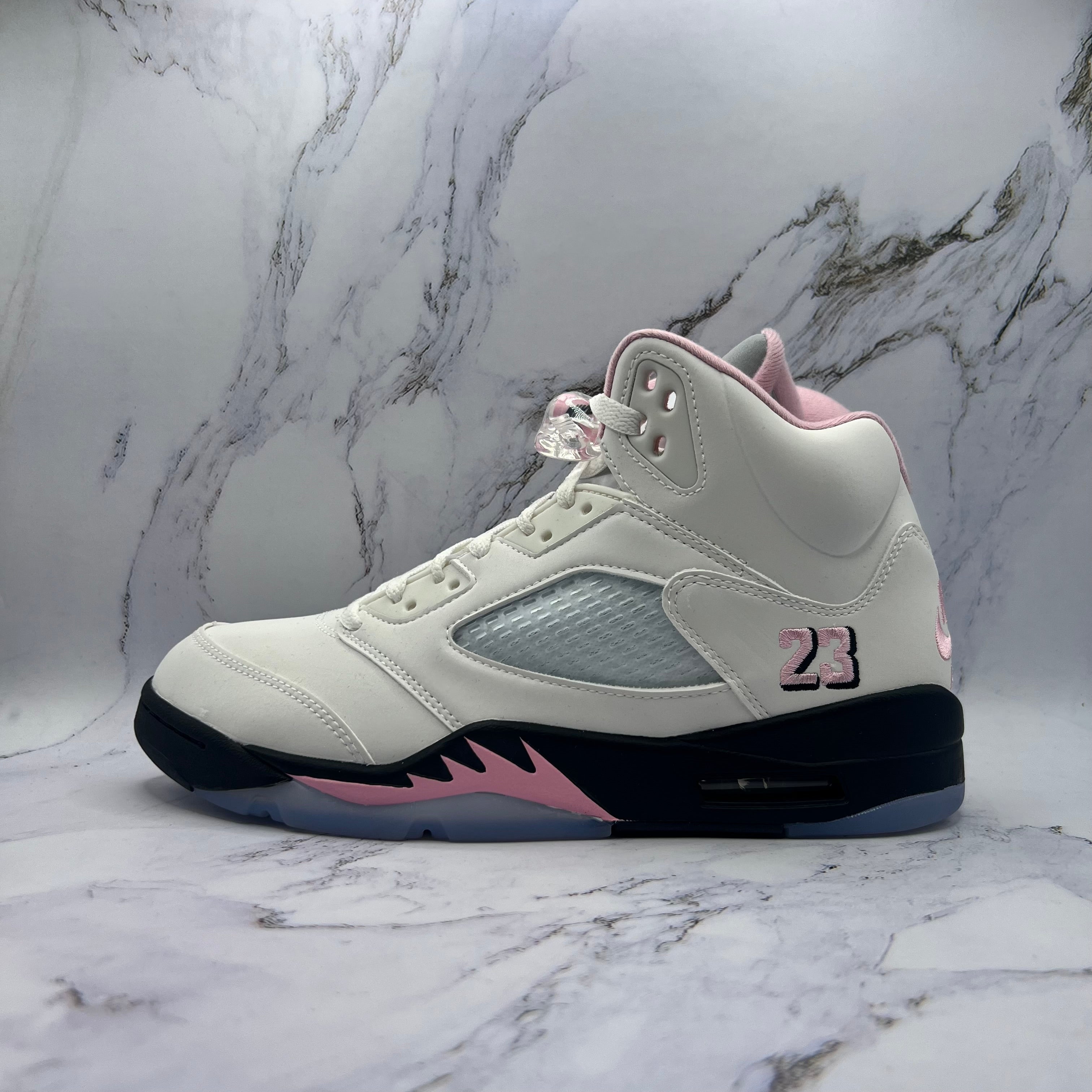 Jordan Retro 5 Mens Medium Soft Pink