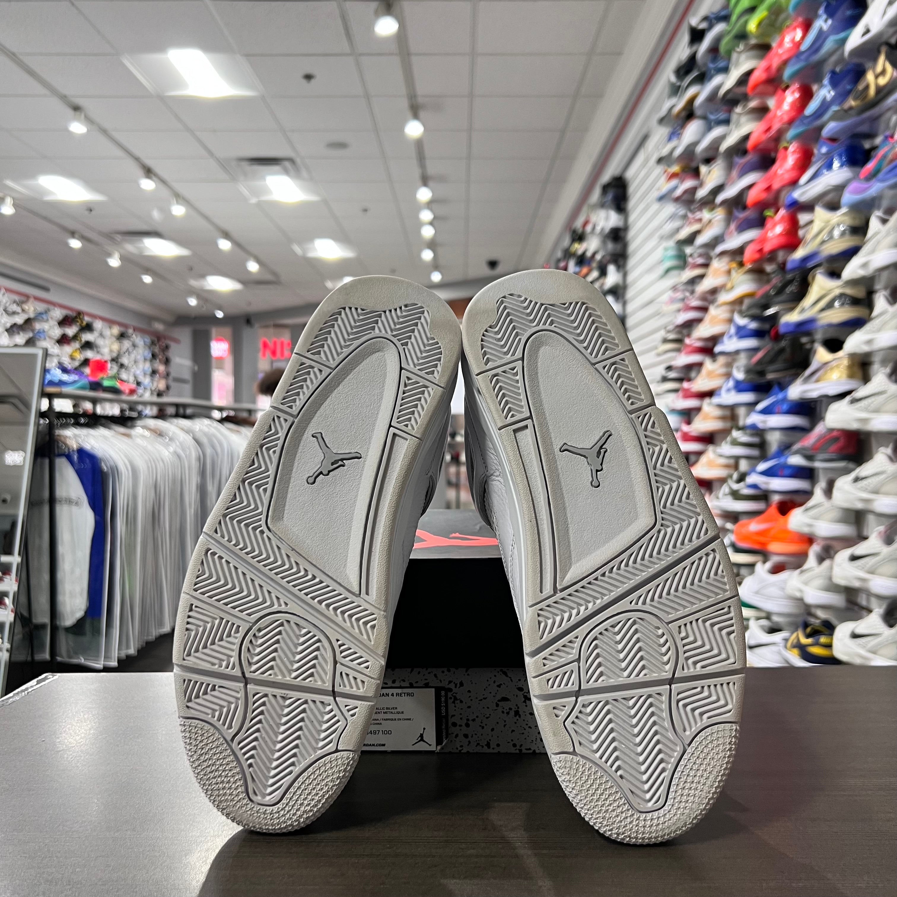 Jordan Retro 4 Mens Pure Money (Lightly Worn+Replacement Box)