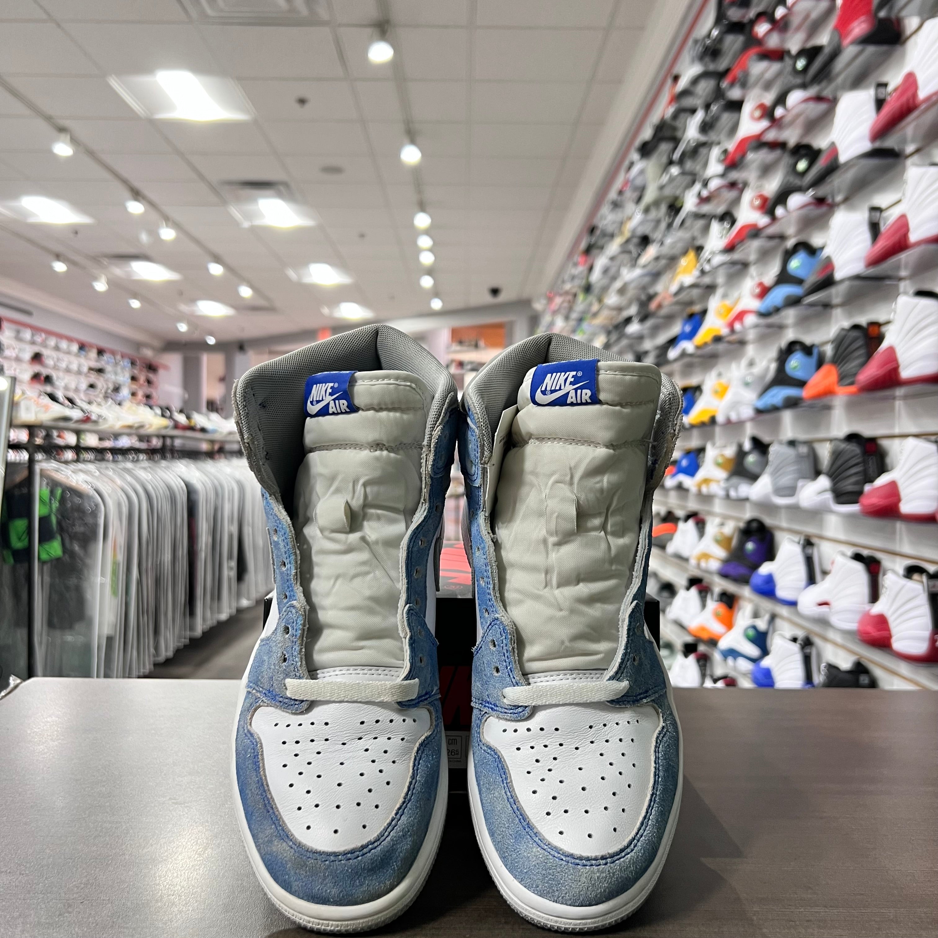 Jordan Retro 1 High Og Mens Hyper Royal (Lightly Worn)