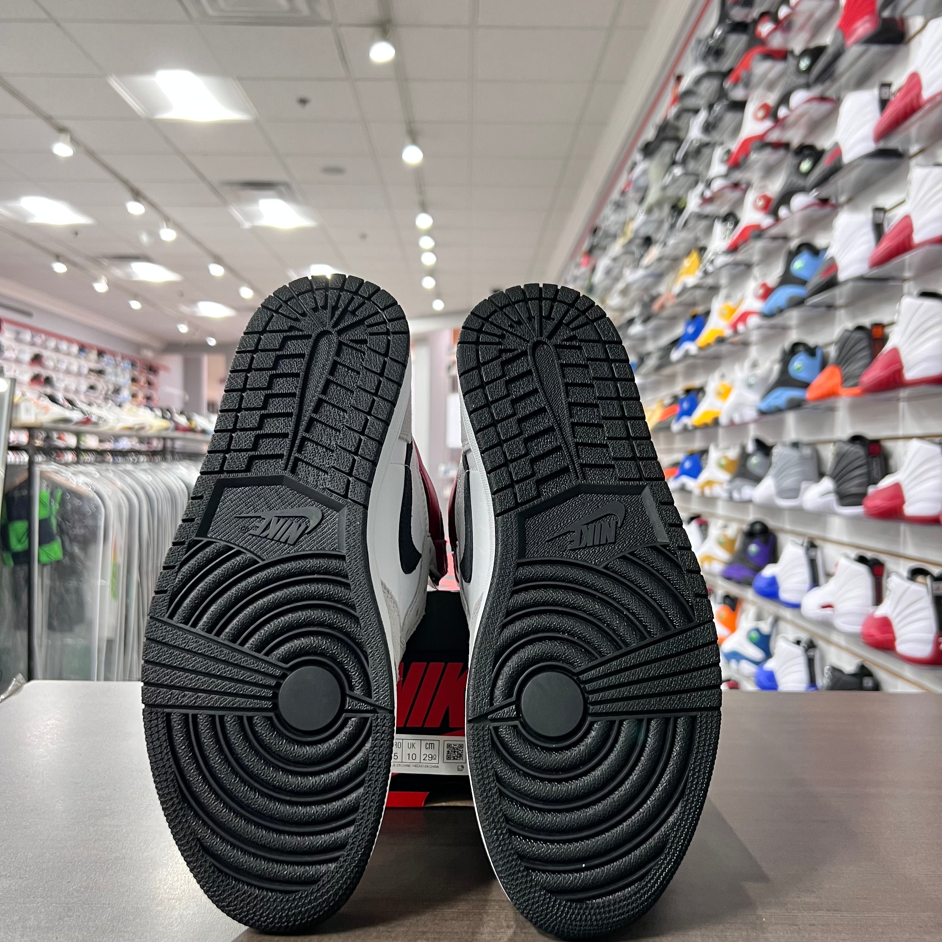 Jordan Retro 1 High Og Mens Smoke Grey (Lightly Worn)