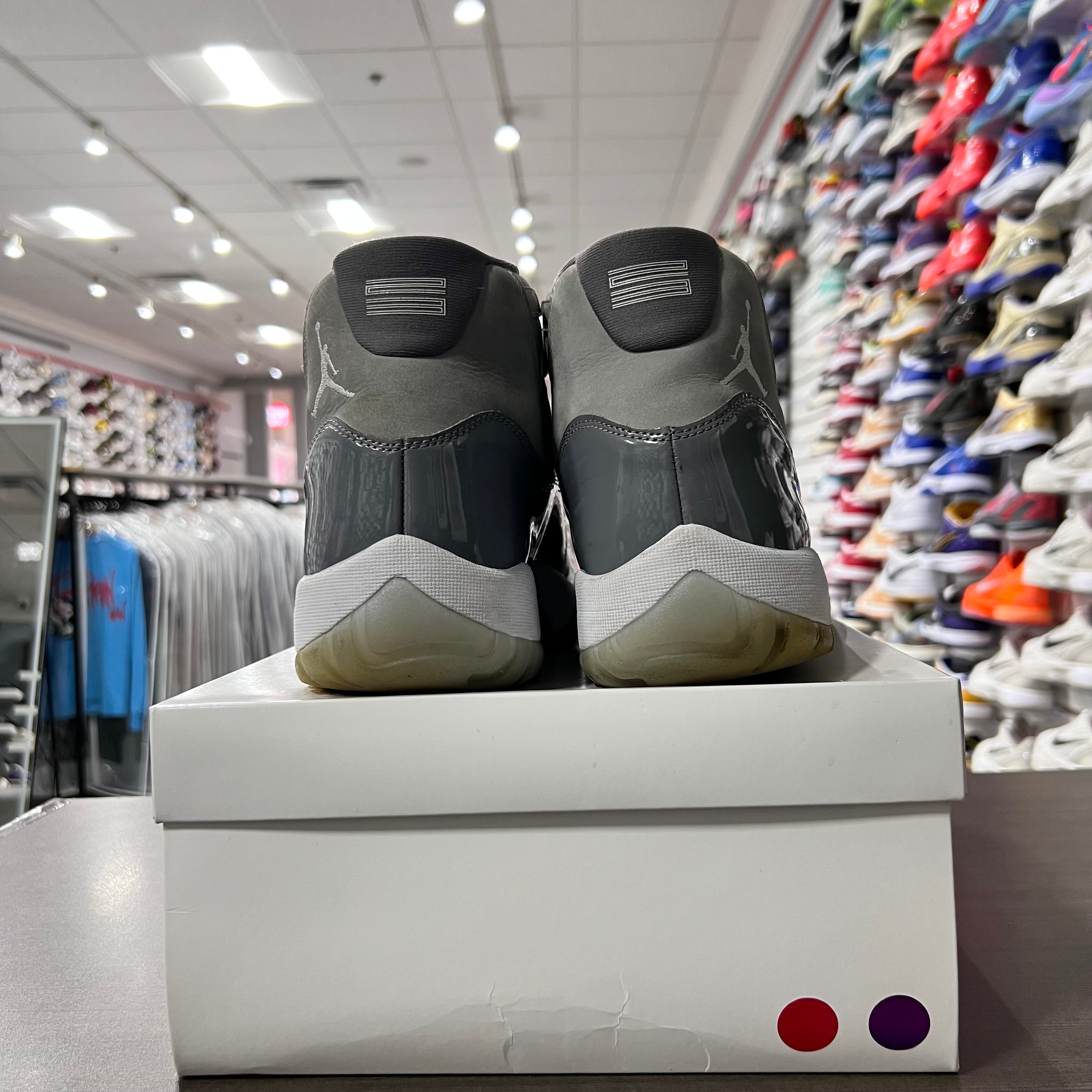 Jordan Retro 11 Mens Cool Grey (Lightly Worn+Replacement Box)
