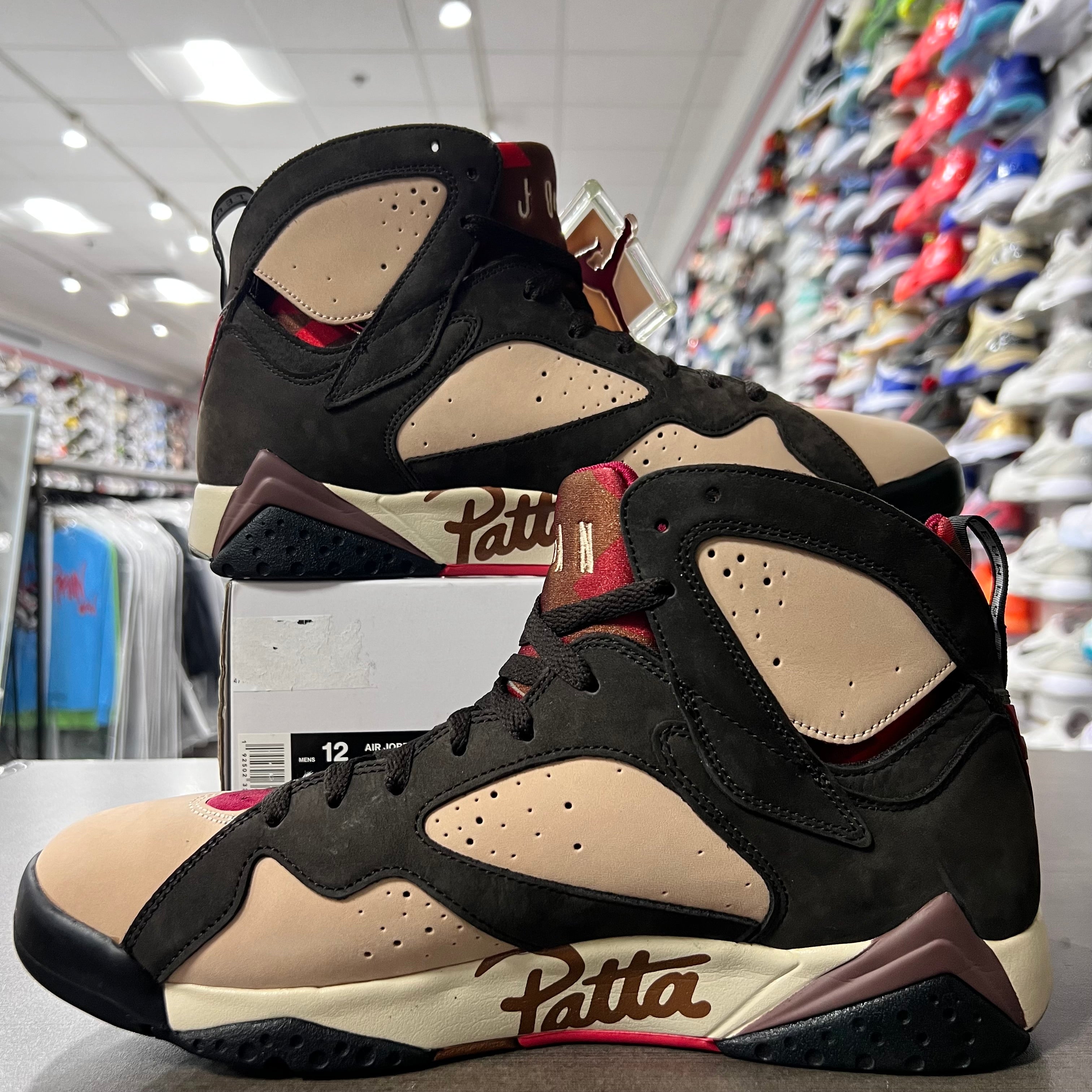 Jordan Retro 7 Patta Shimmer (Lightly Worn)