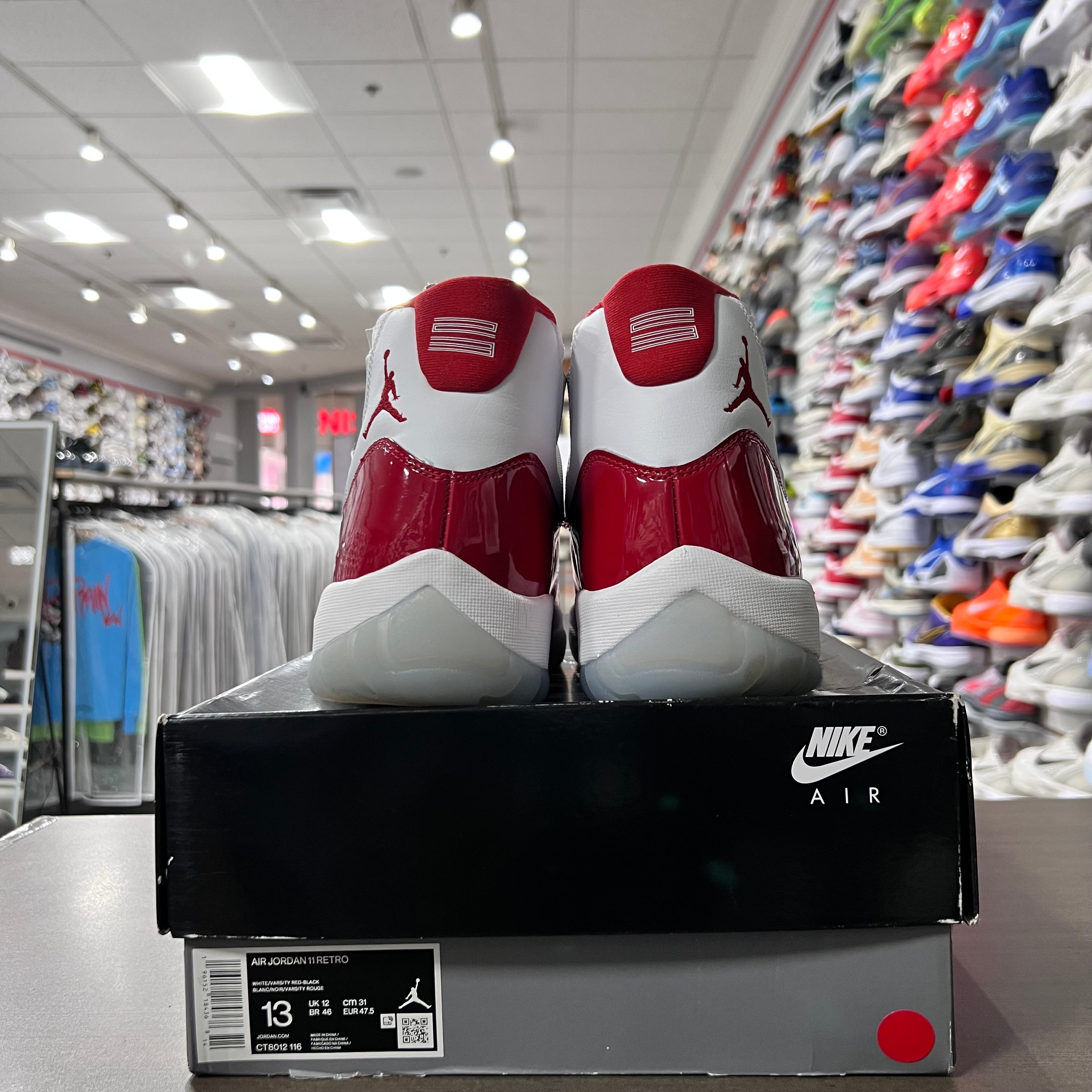 Jordan Retro 11 Mens Cherry (Lightly Worn)