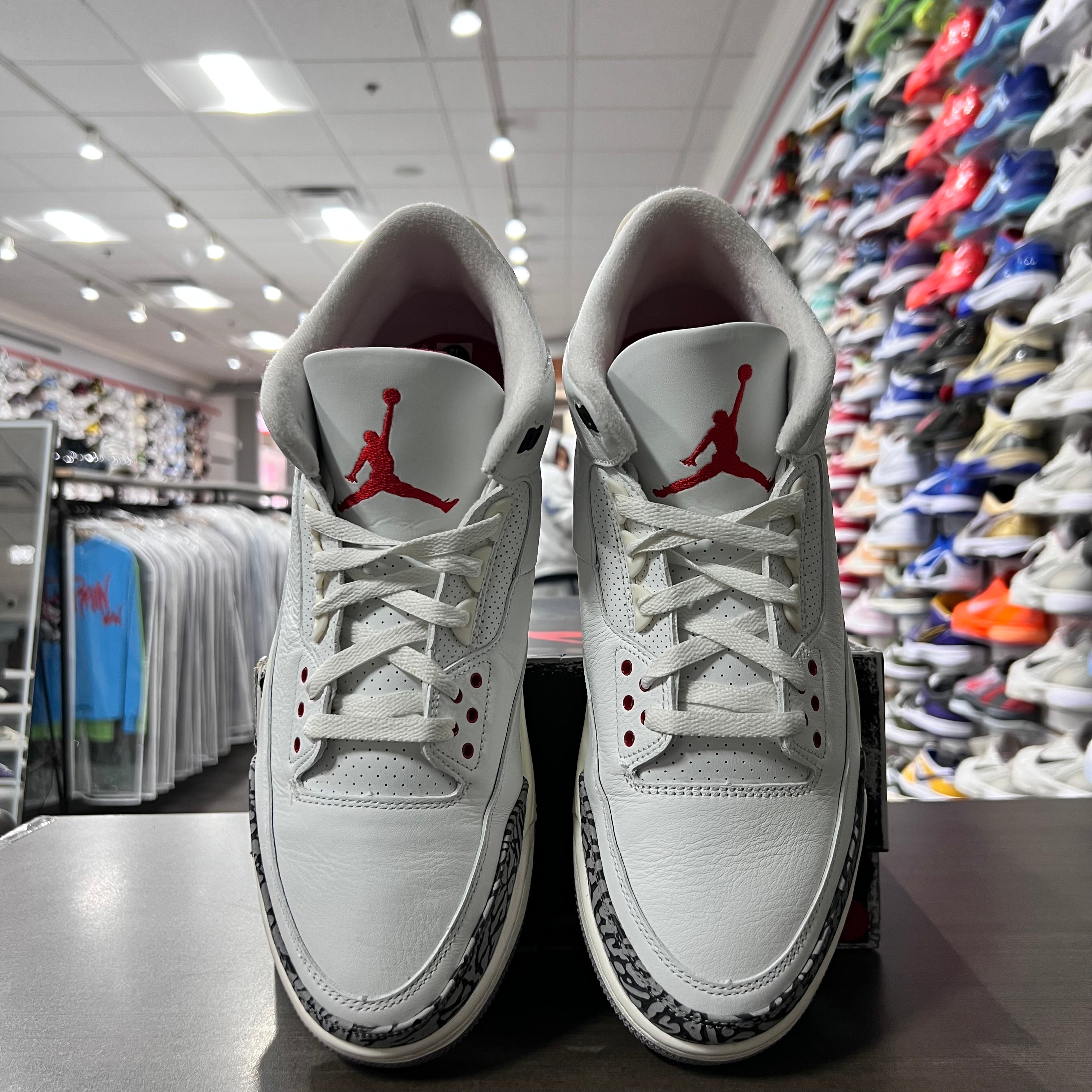 Jordan Retro 3 Mens Reimagined White Cement (Lightly Worn)
