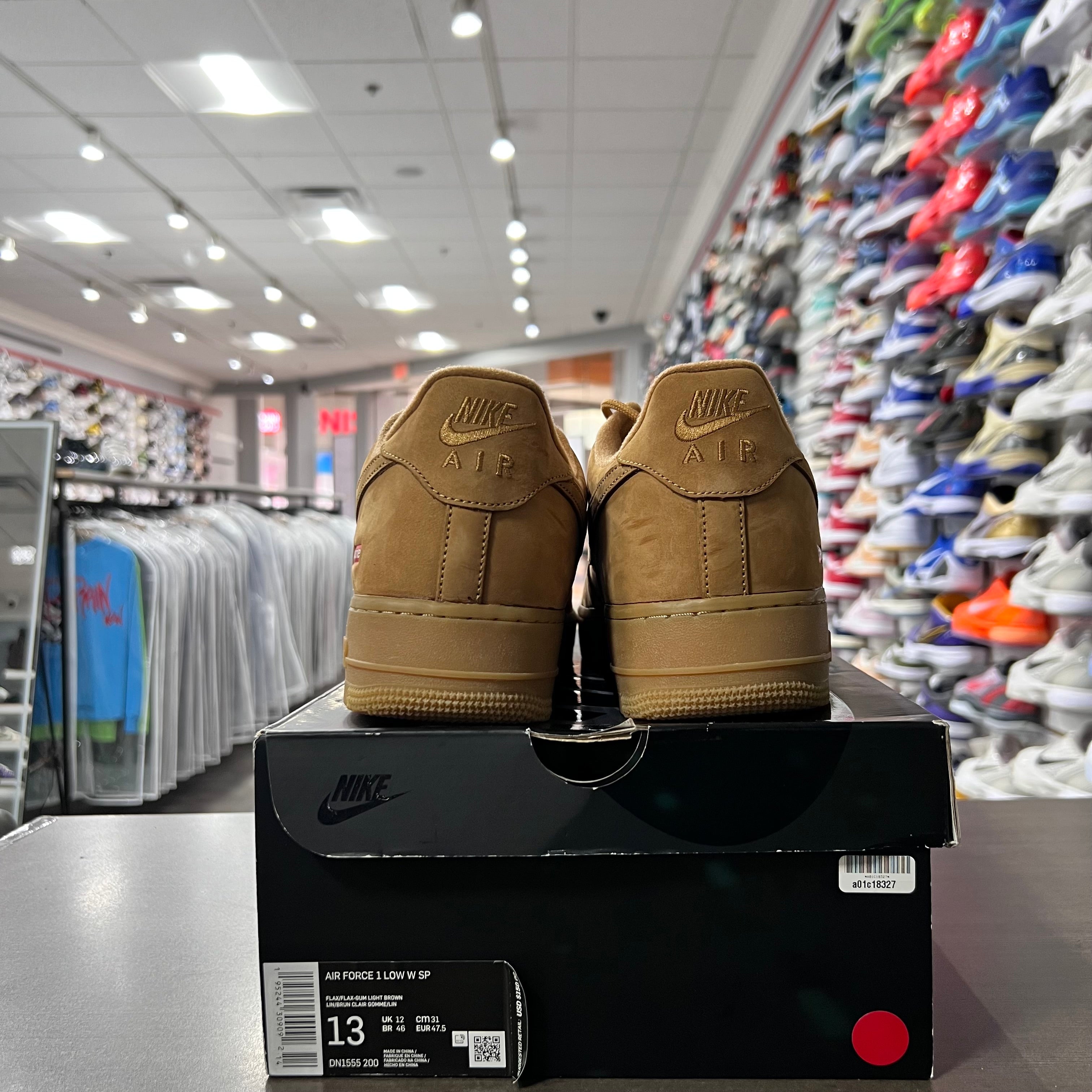 Nike Air Force 1 Low SP Supreme Wheat (Lightly Worn)