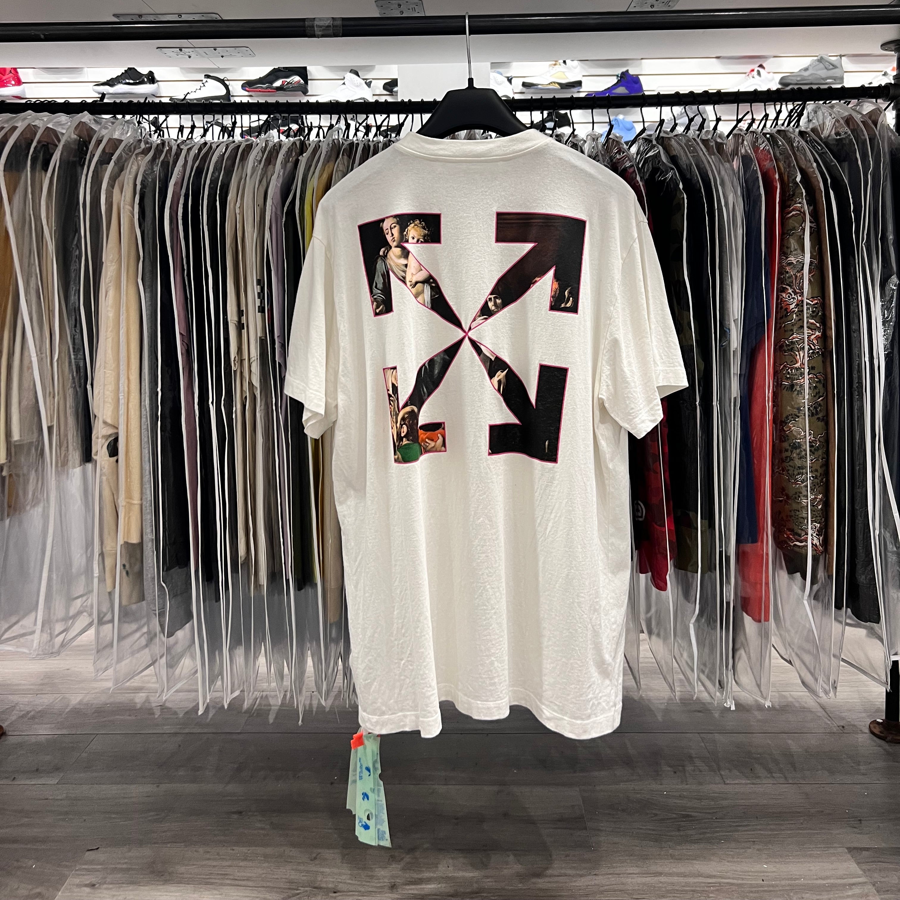 Off White Caravaggio Tee White (Lightly Worn)