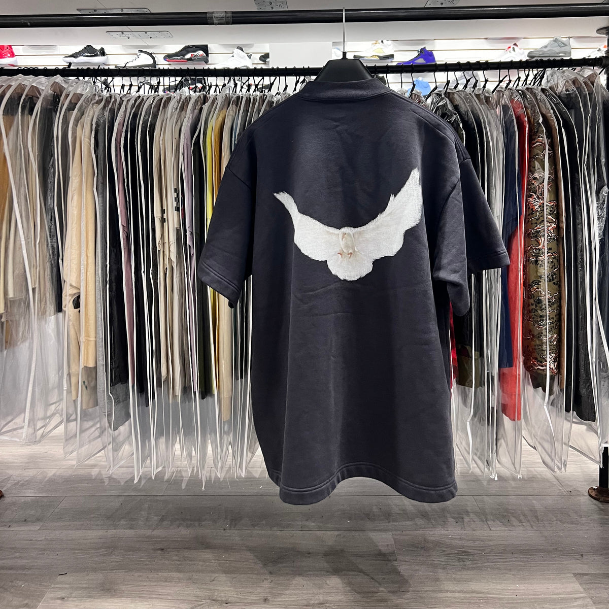 Yeezy Gap Engineered By Balenciaga Dove 3/4 Sleeve Black