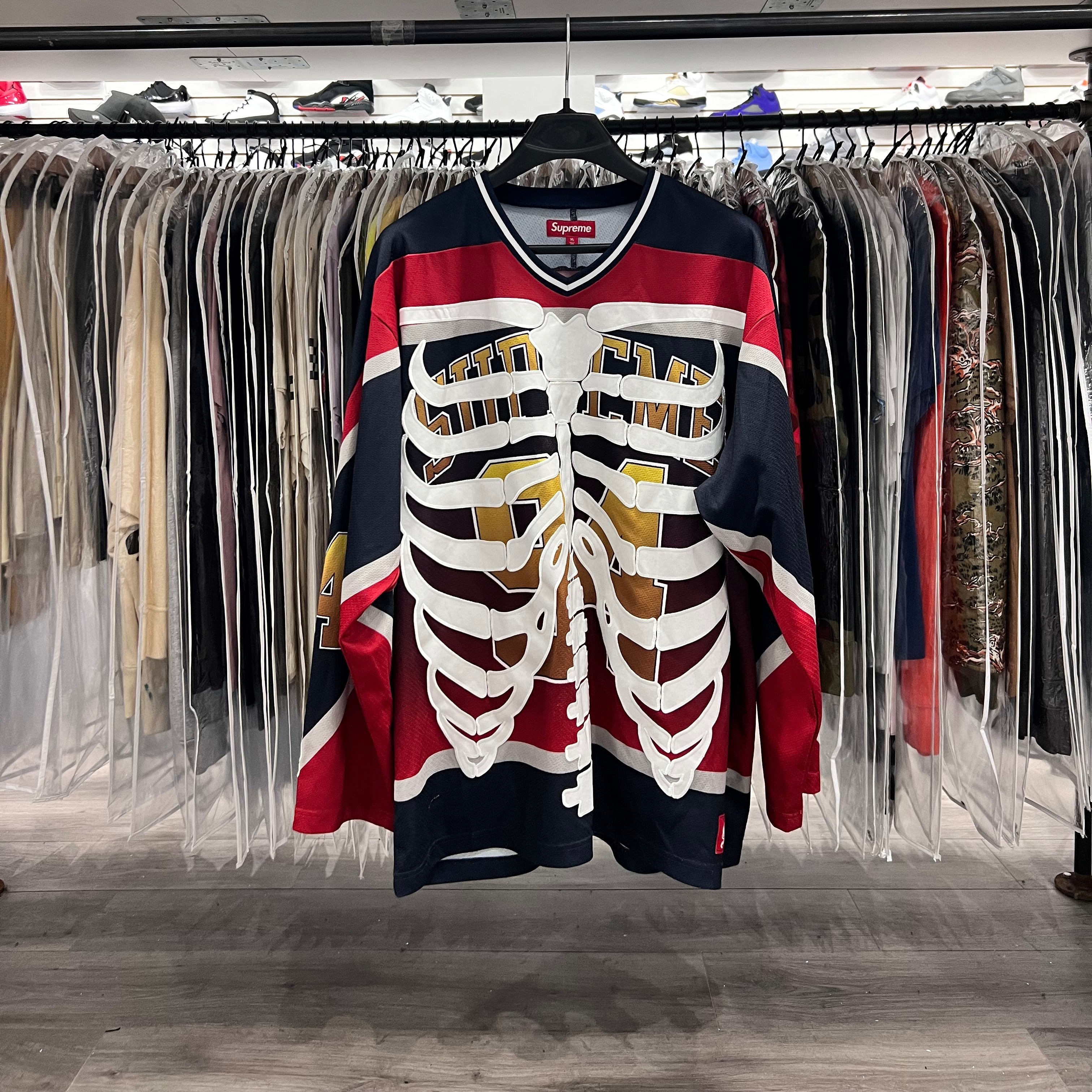 Supreme Bones Hockey Jersey Multicolor (Lightly Worn)