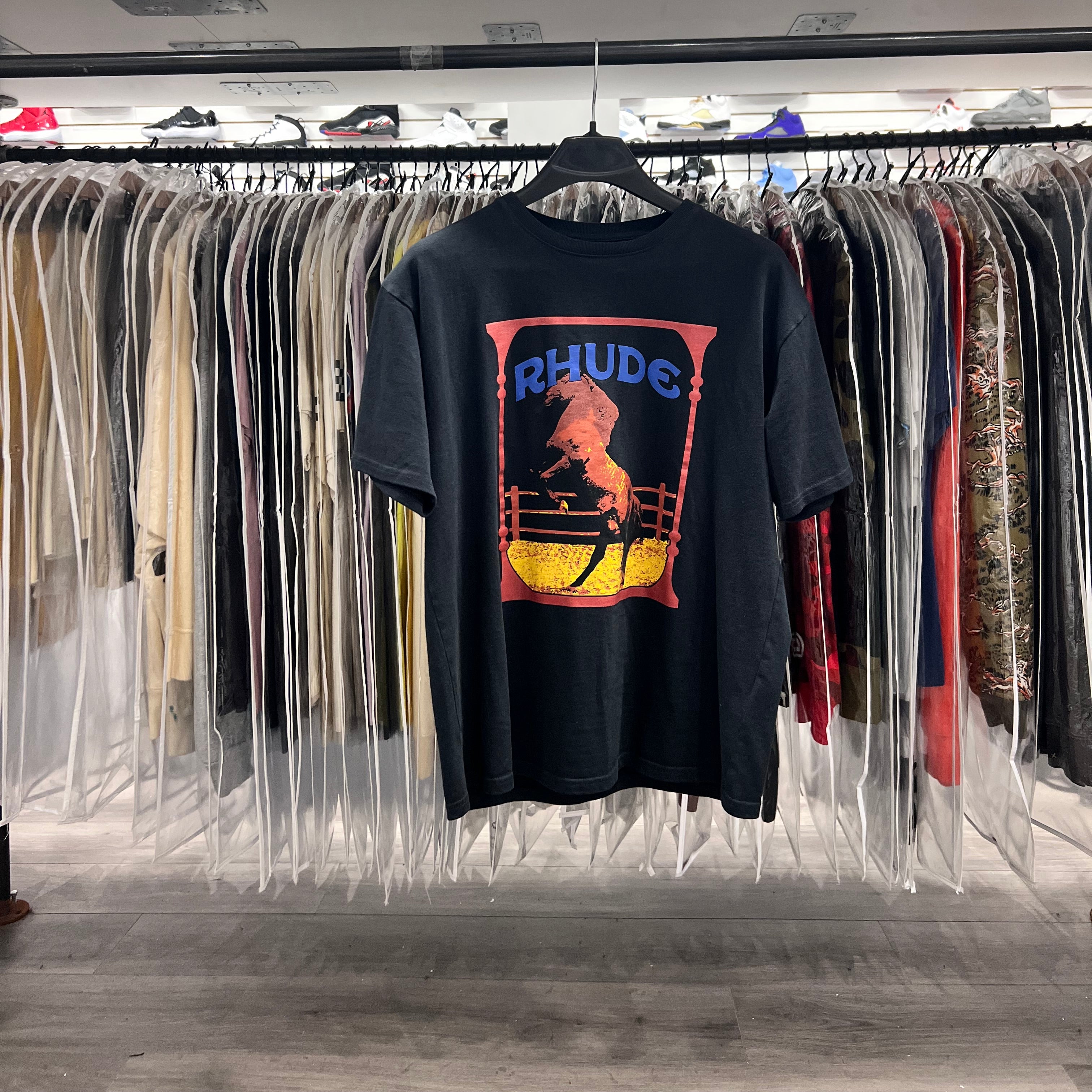 Rhude Horse Rodeo Black (Lightly Worn)