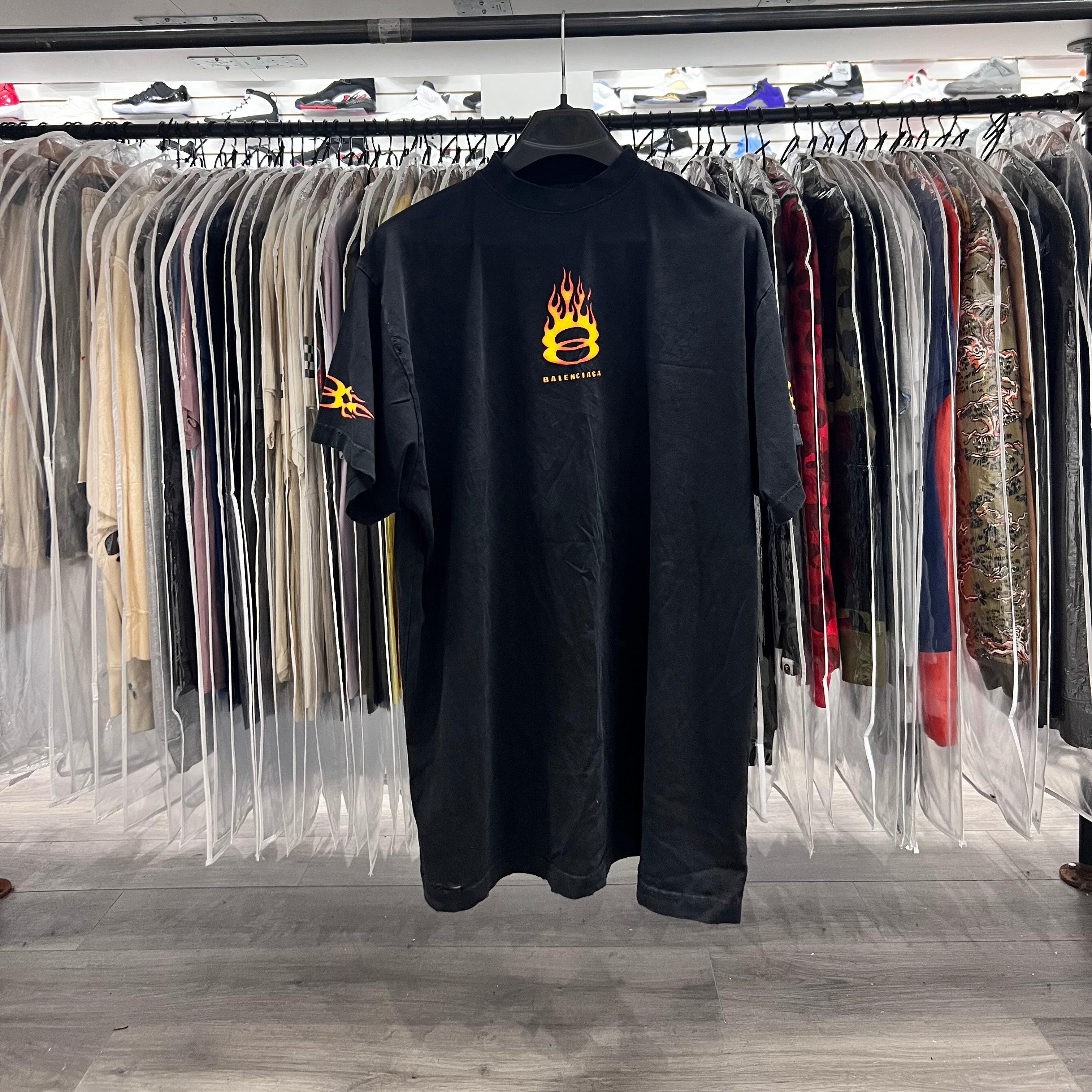 Balenciaga Burning Unity T-Shirt (Lightly Worn)