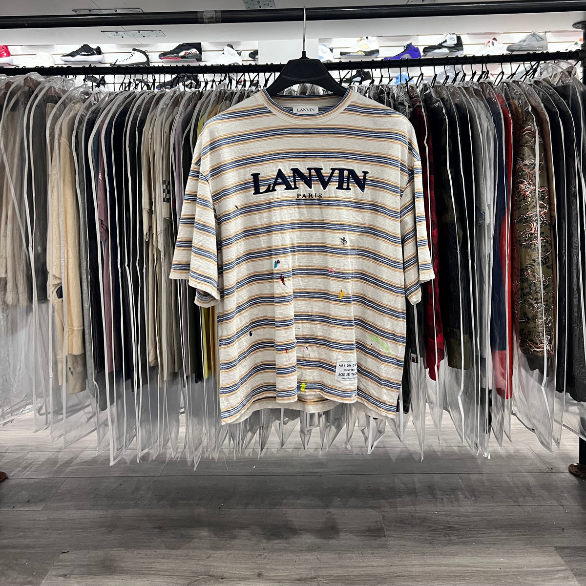 Lanvin Striped Tee (Lightly Worn)