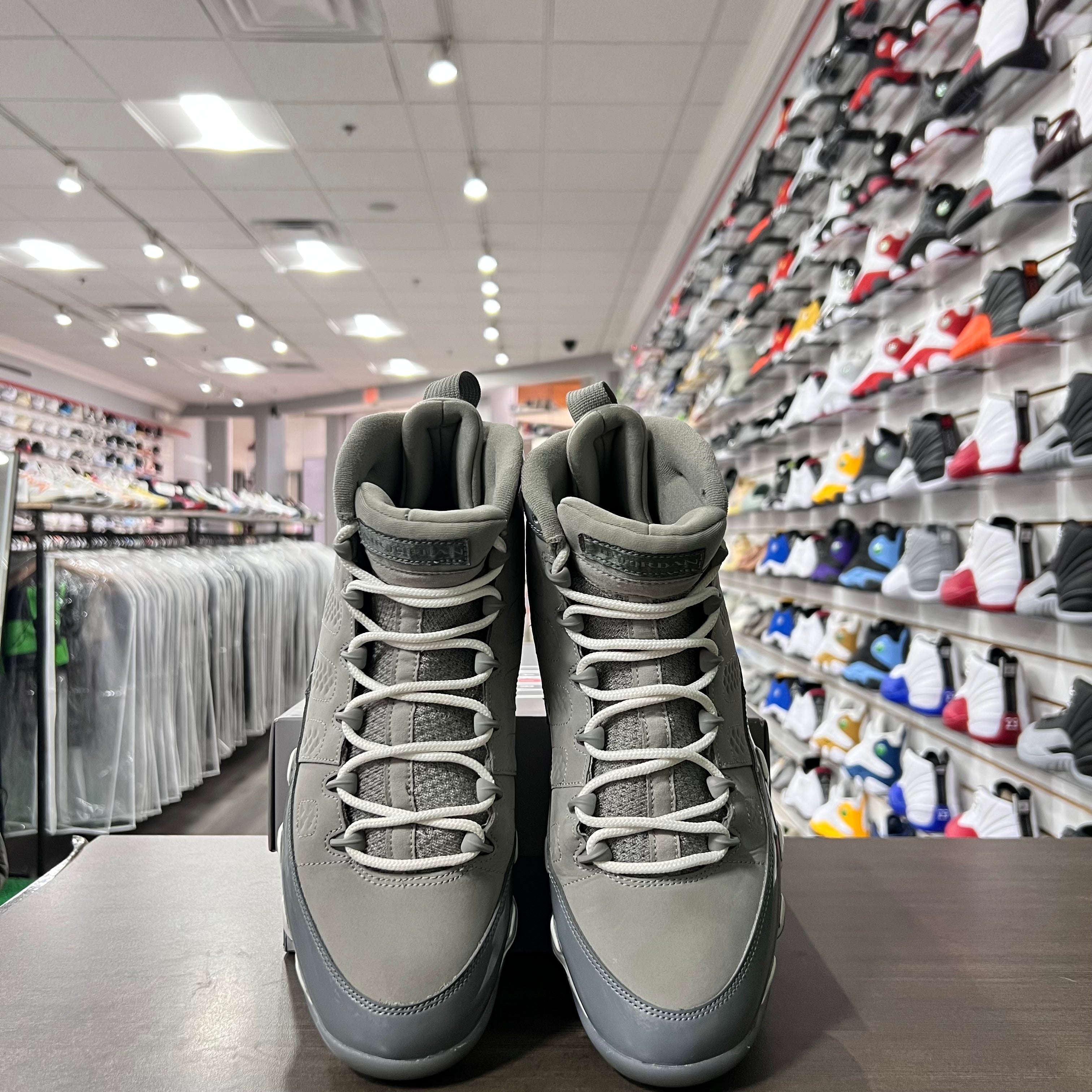 Jordan Retro 9 Mens Cool Grey (Lightly Worn)