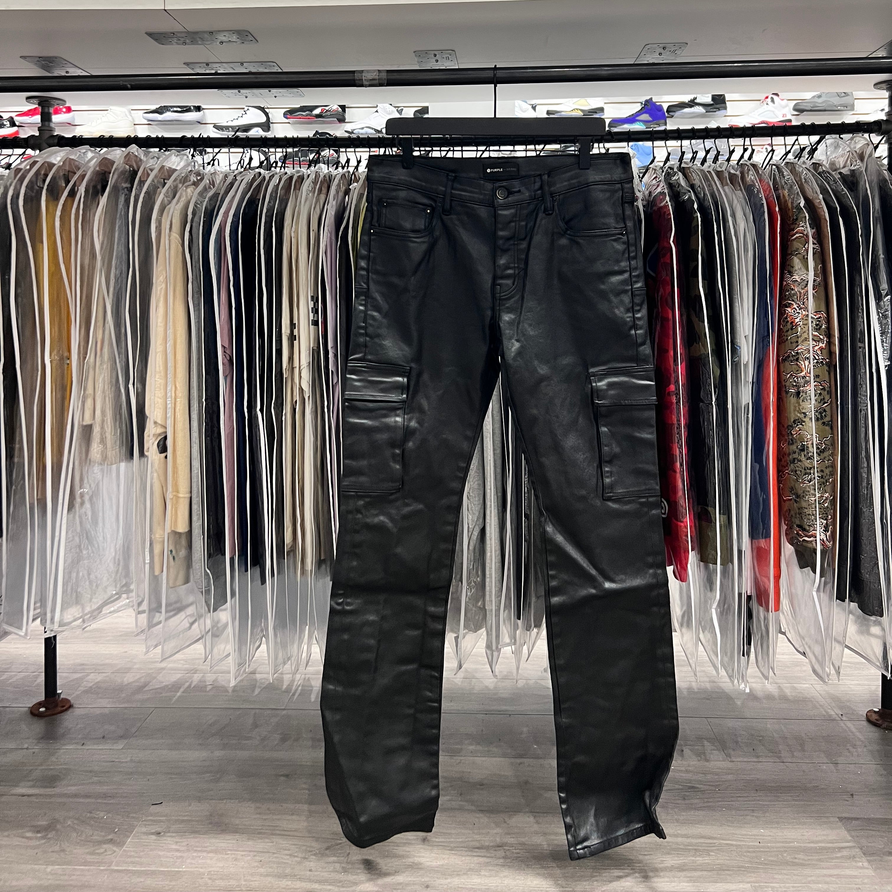 Purple Wax Denim Jeans Cargo (Lightly Worn)