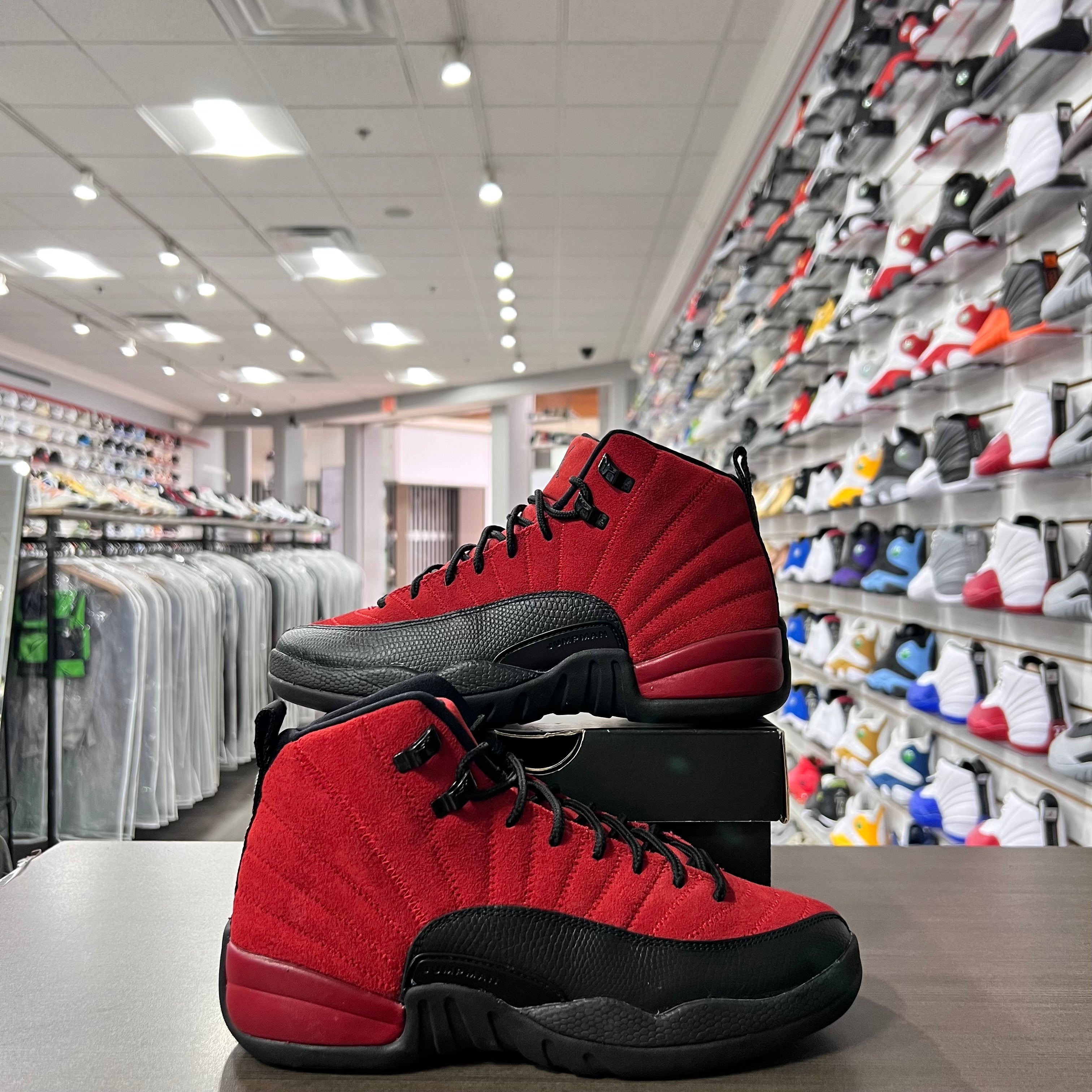 Jordan Retro 12 Gs Reverse Flu Game (Lightly Worn)
