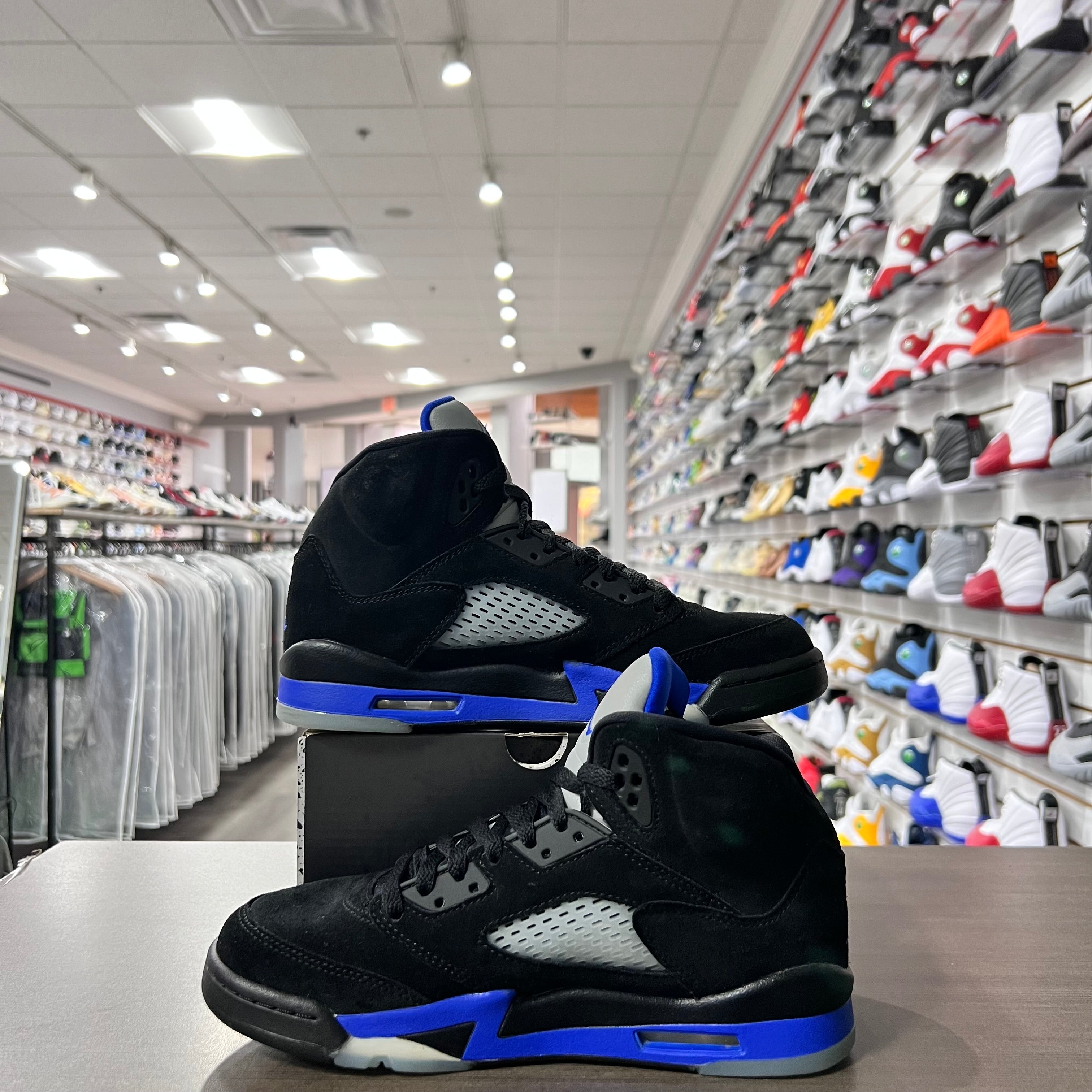 Jordan Retro 5 Gs Racer Blue (Lightly Worn)