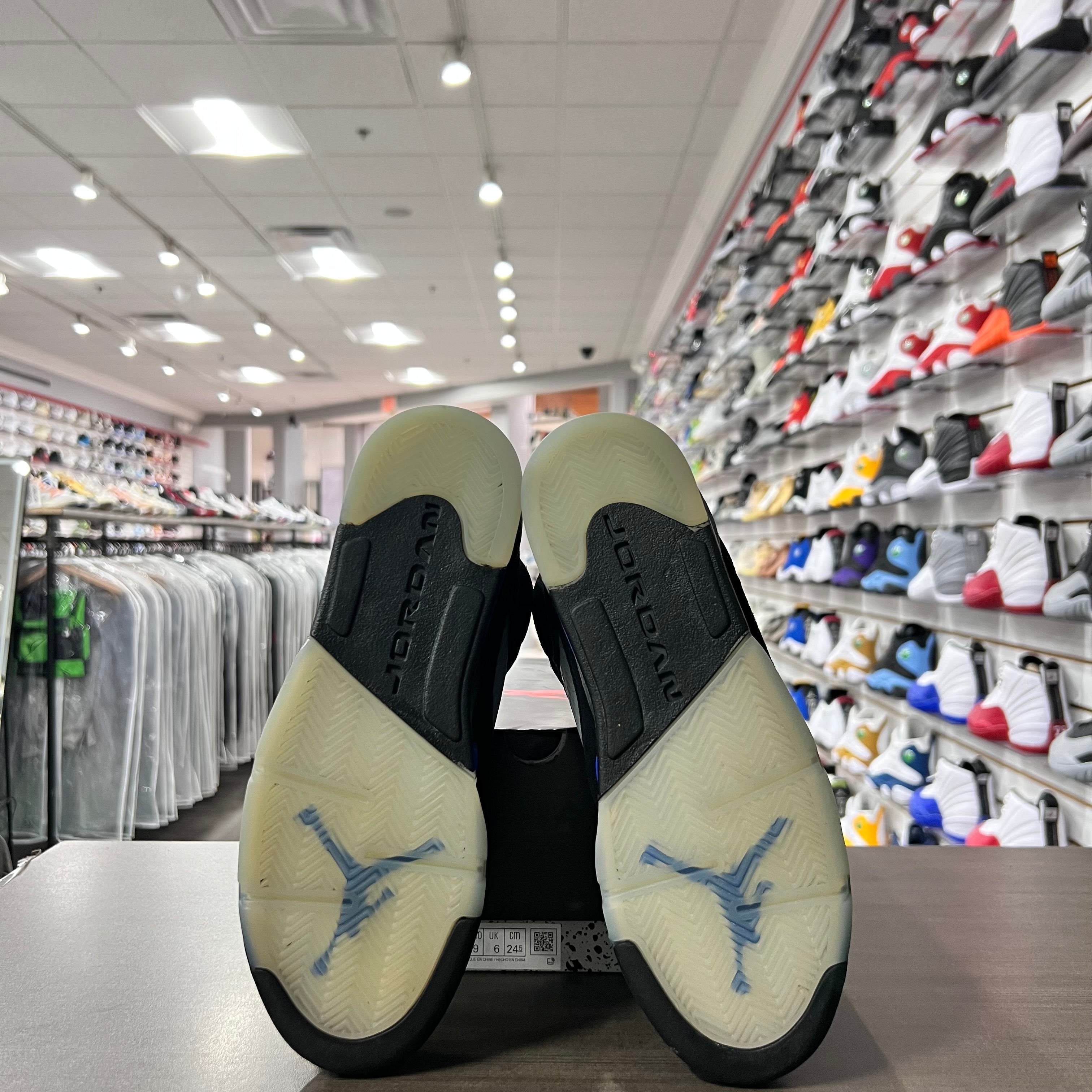 Jordan Retro 5 Gs Racer Blue (Lightly Worn)