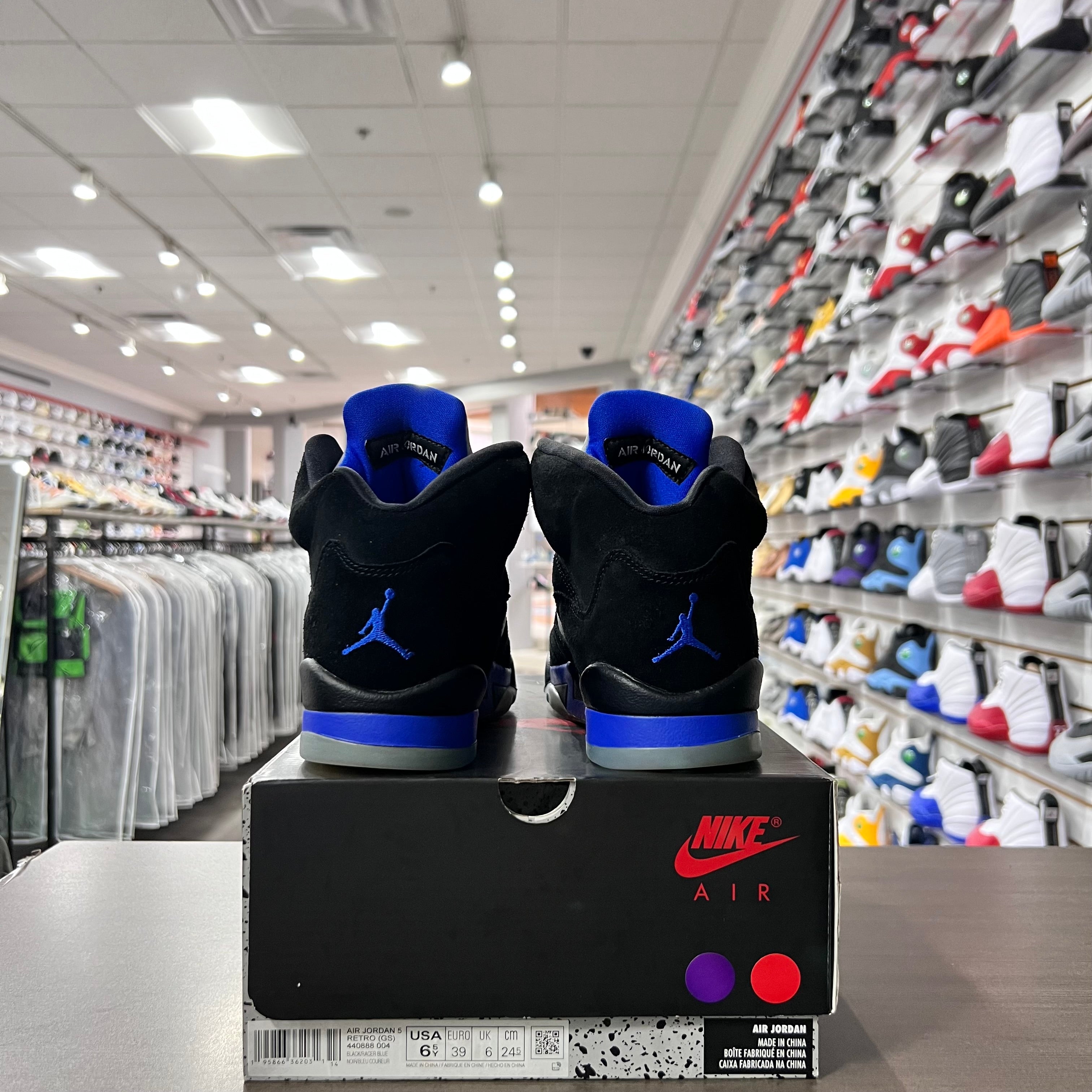 Jordan Retro 5 Gs Racer Blue (Lightly Worn)