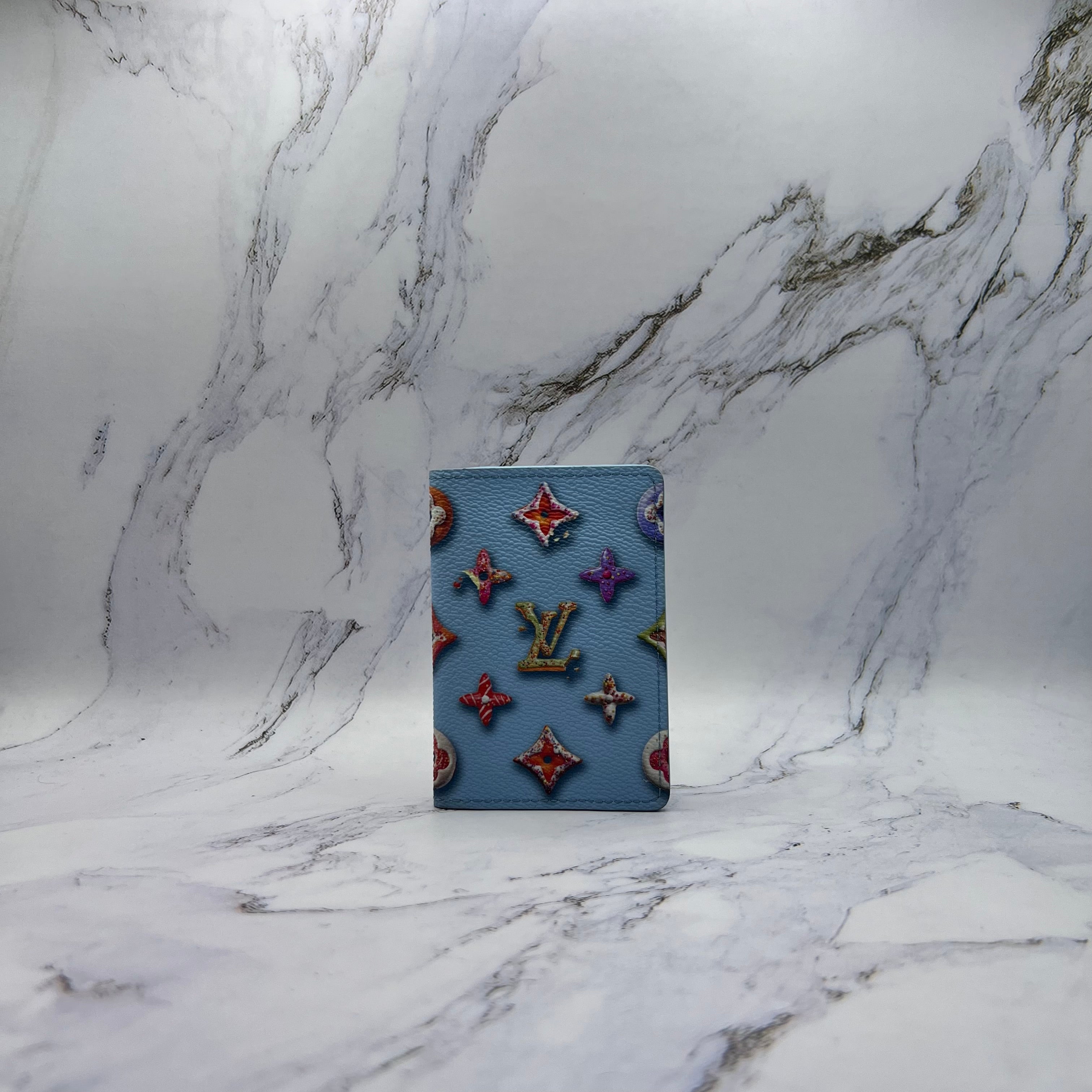 Louis Vuitton Pocket Organizer Blueberry