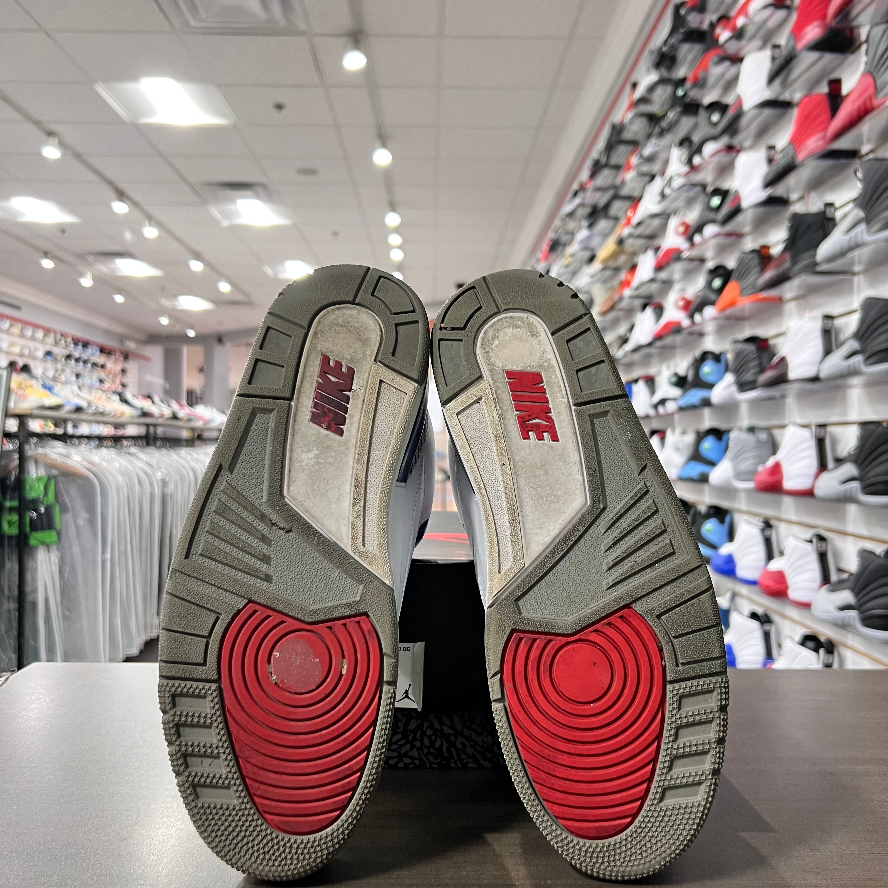 Jordan Retro 3 Mens True Blue (2016) (Lightly Worn)