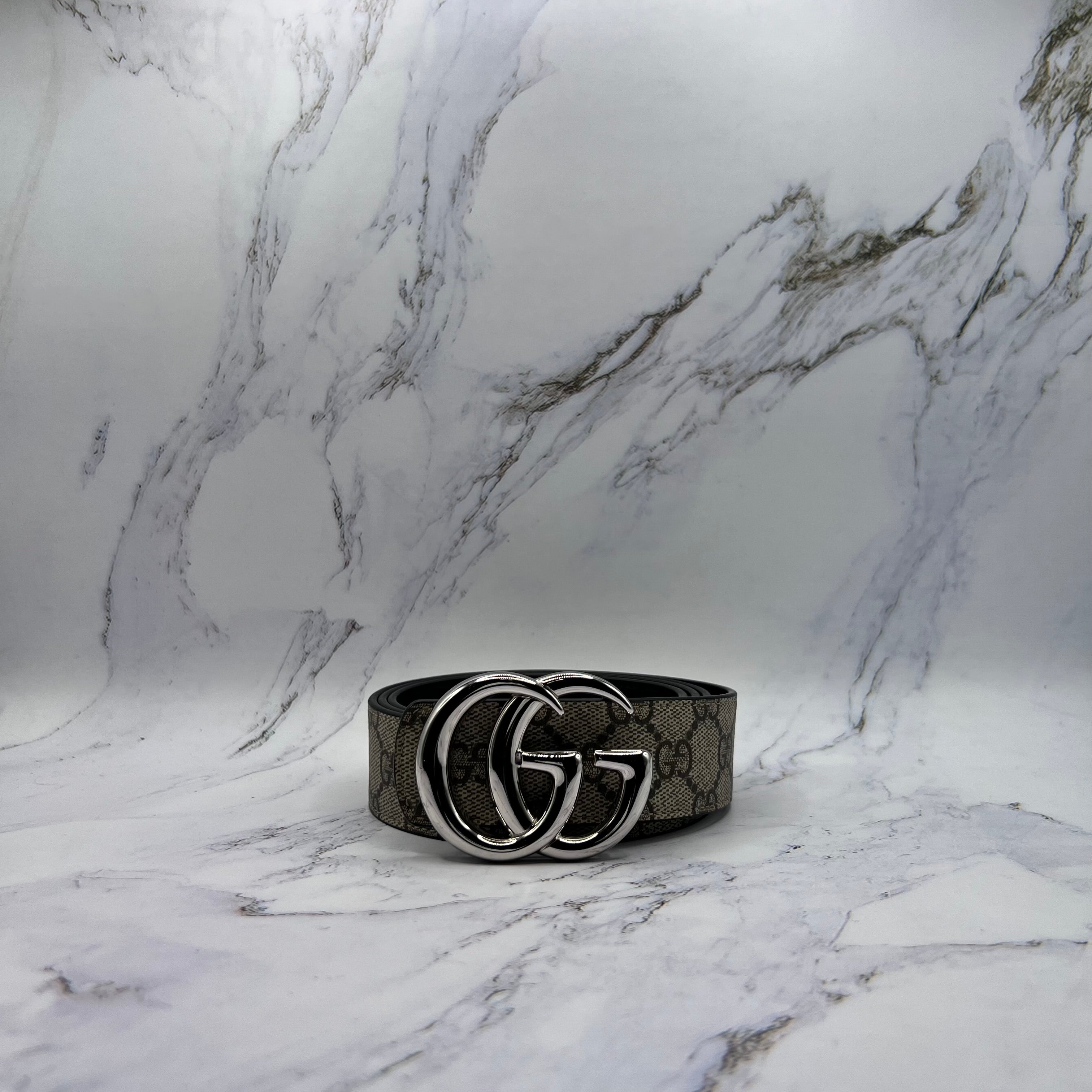 Gucci Reversible GG Marmont Belt (Lightly Worn)