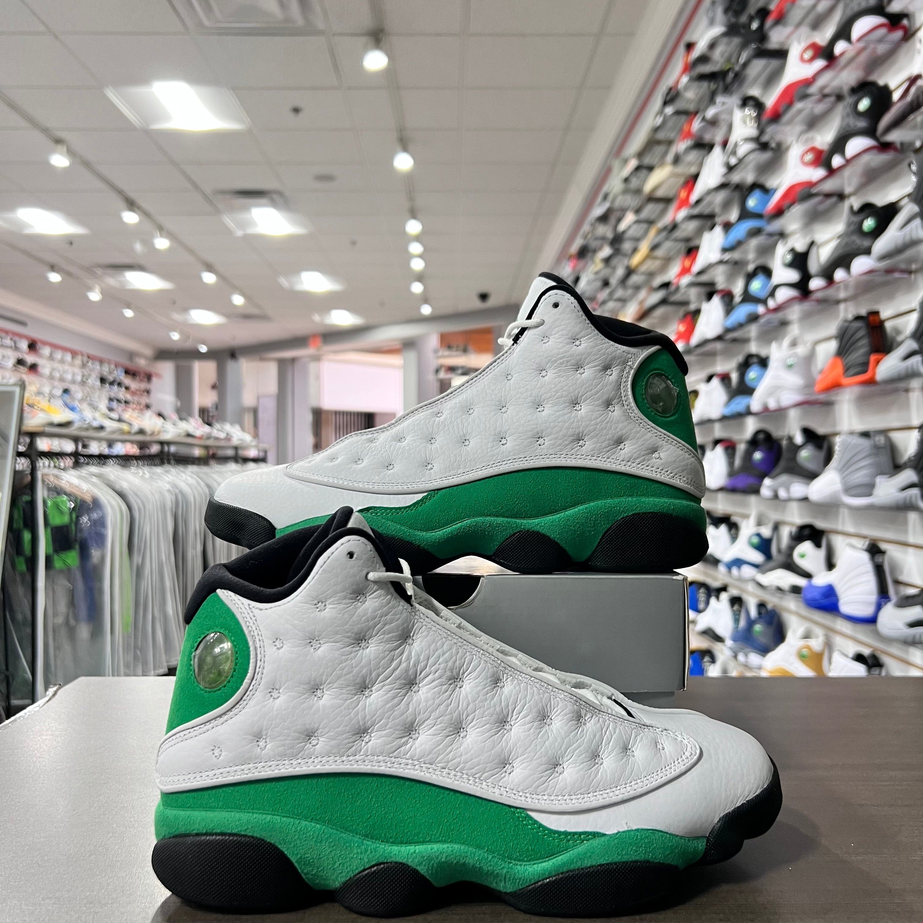 Jordan Retro 13 Mens Lucky Green (Lightly Worn)